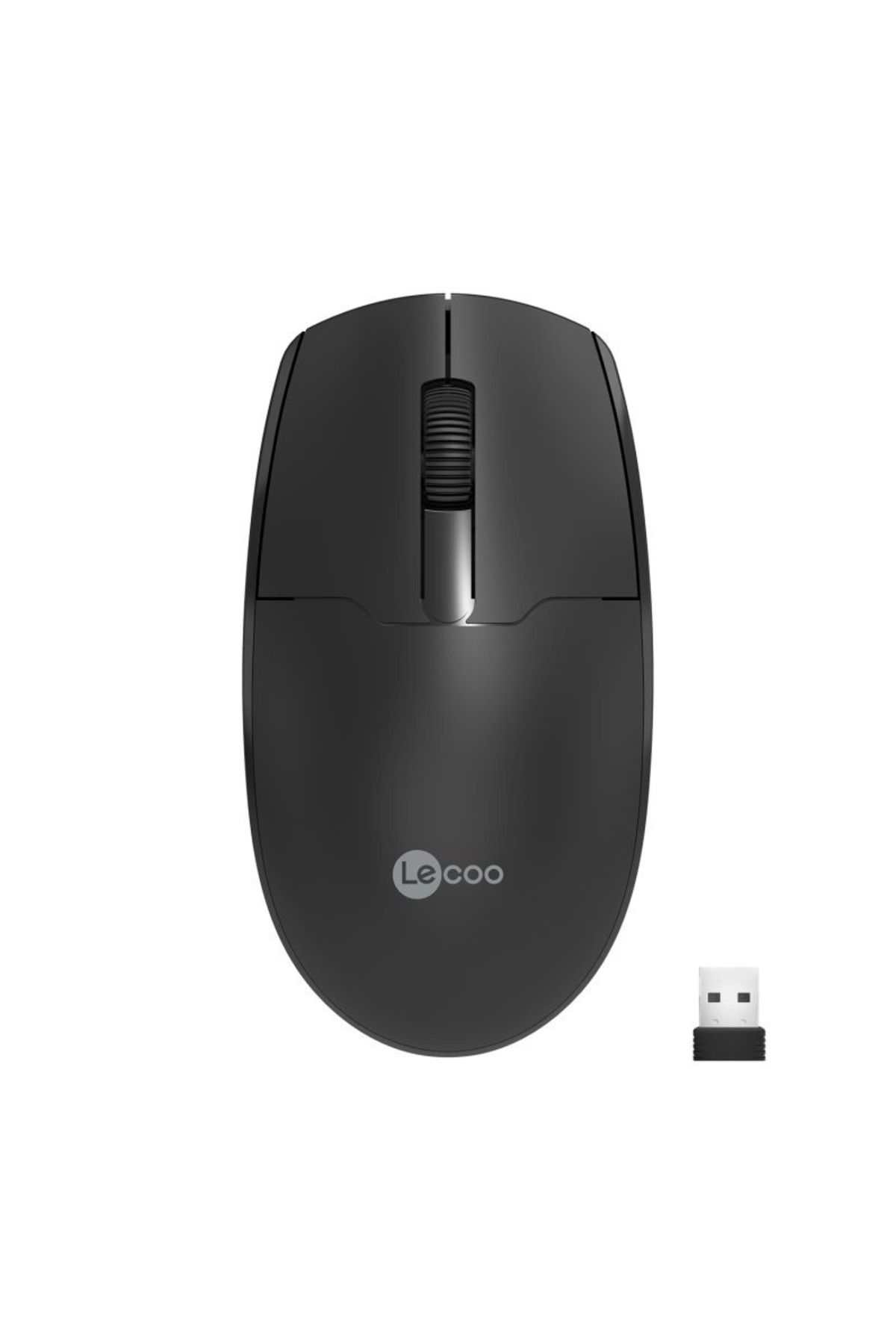Pazarcan Lecoo Ws204 Kablosuz 1200Dpi+3 Tuşlu Siyah Mouse