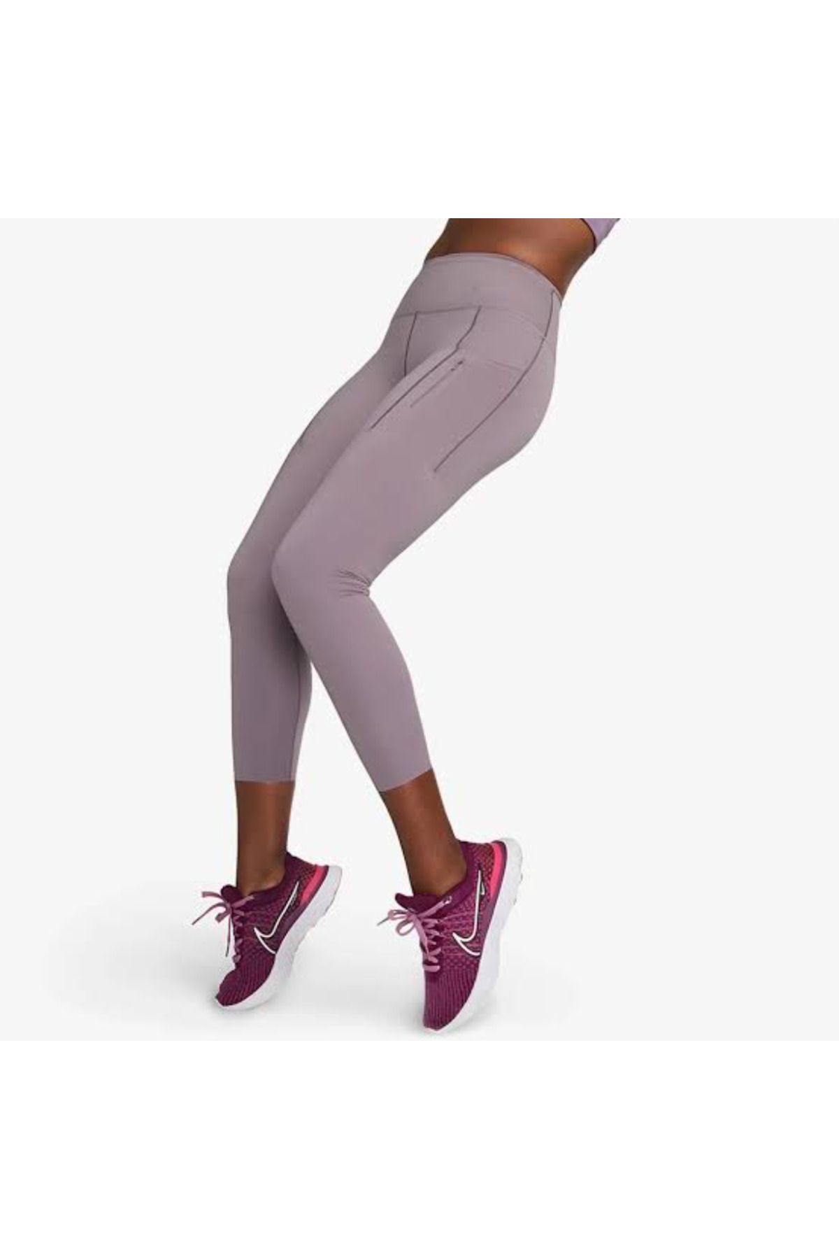 Nike Dri-Fit Go Firm-Support High-Waisted 7/8 Running Kadın Tayt stilim spor