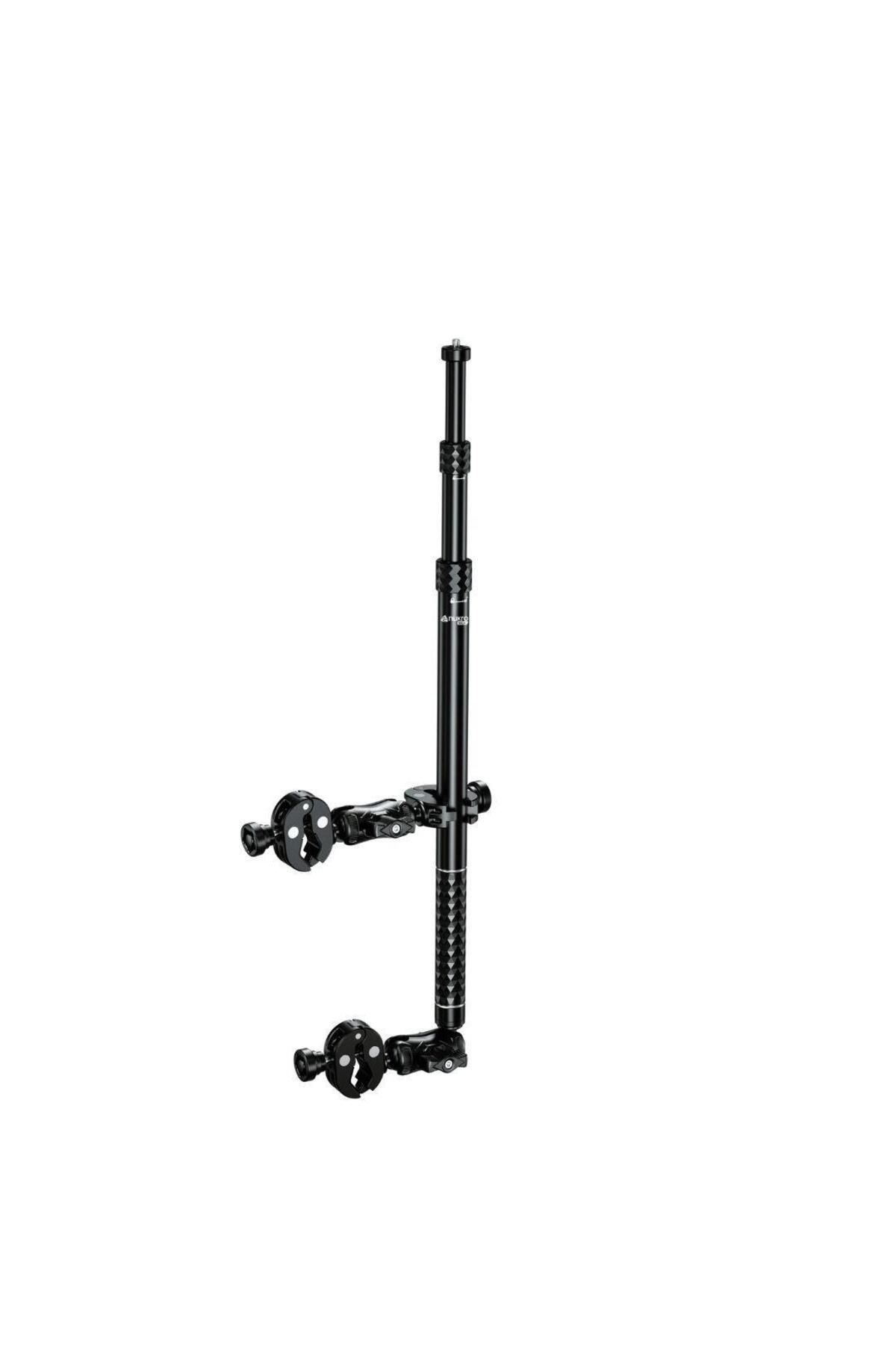 Nukrotech MOTOSİKLET KADEMELİ 360 AKSİYON KAMERA ÇUBUĞU