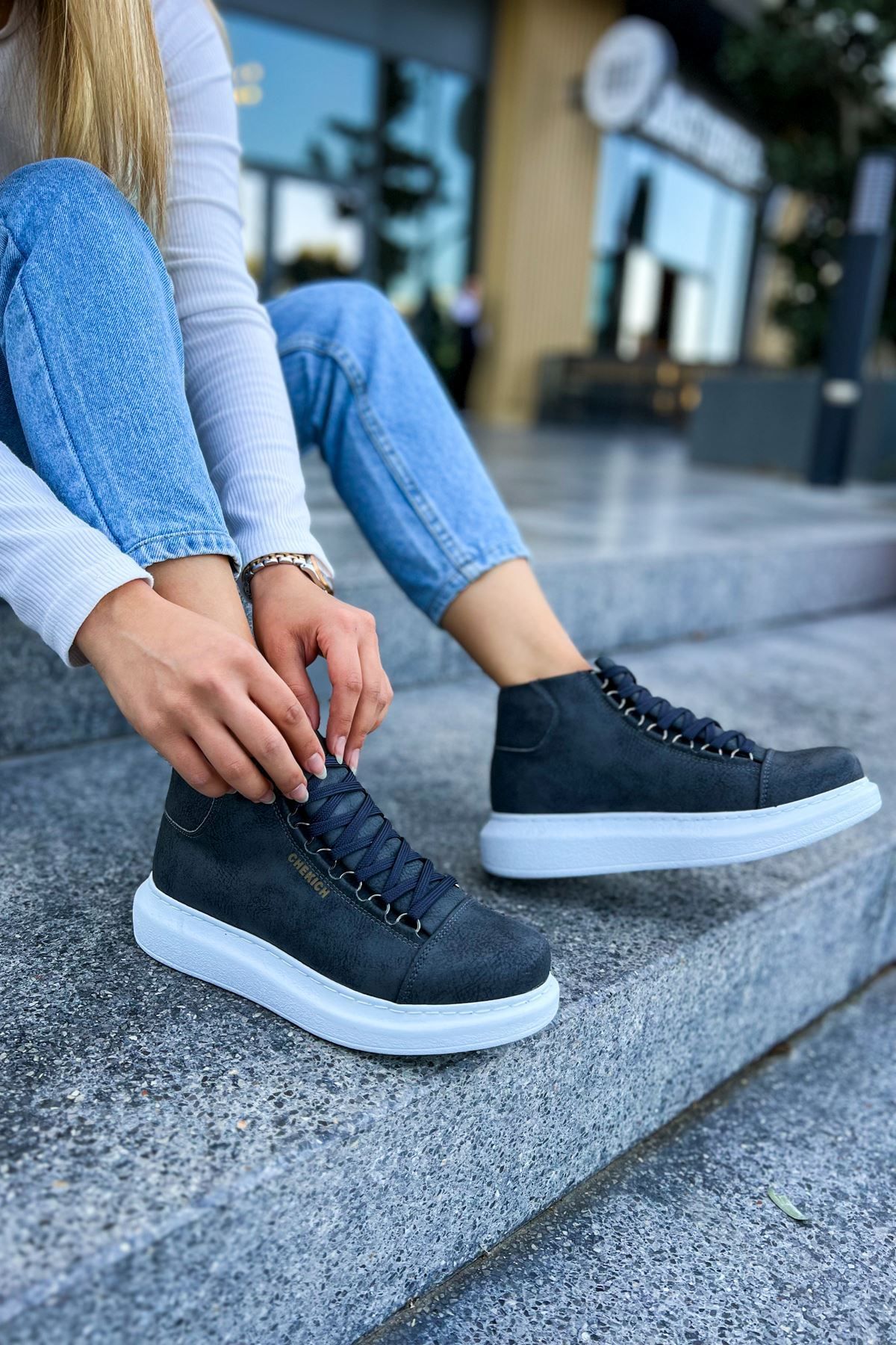 onlinebutik CH258 CBT Roma Kadın Bot ANTRASIT