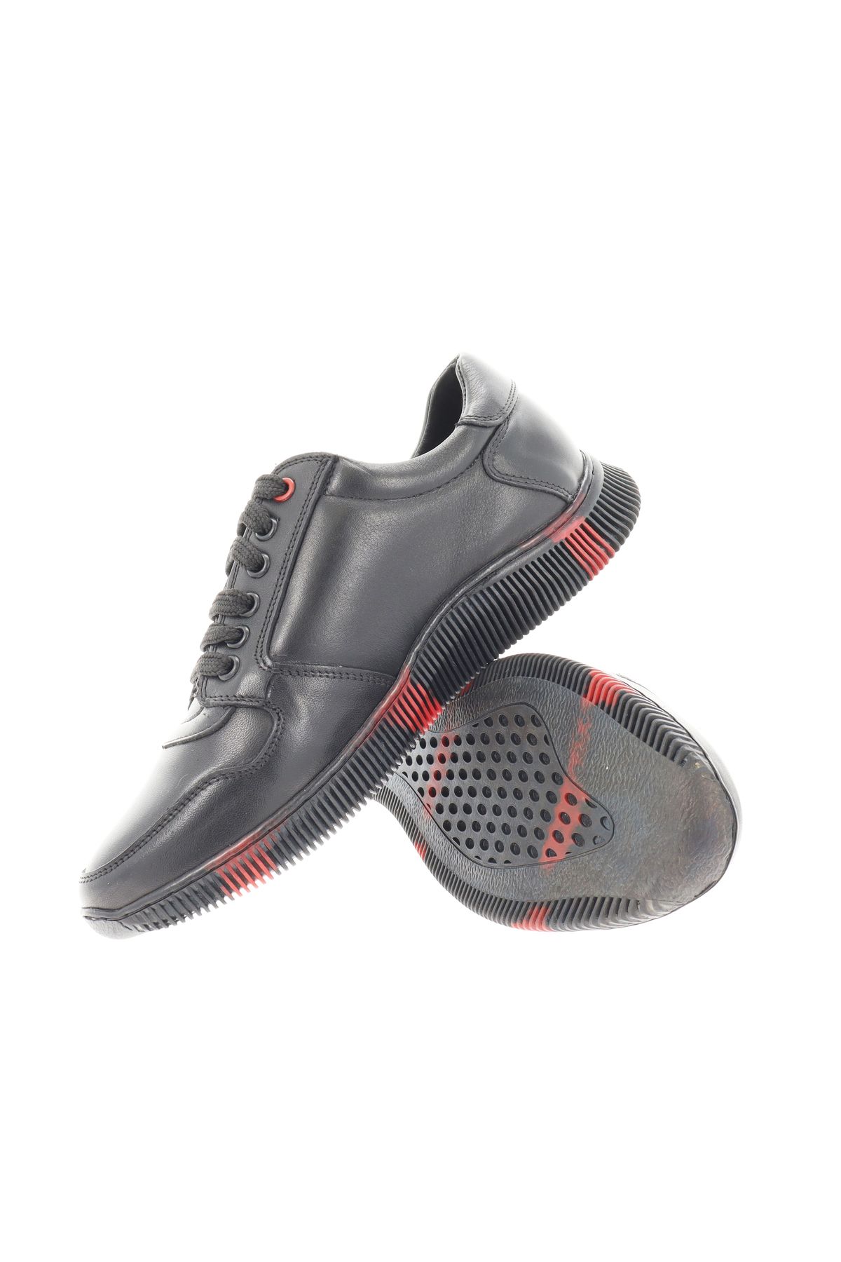 TOGO-Sports shoes, Urban Sneakers DYANY 235 HR Black, Natural Leather 6