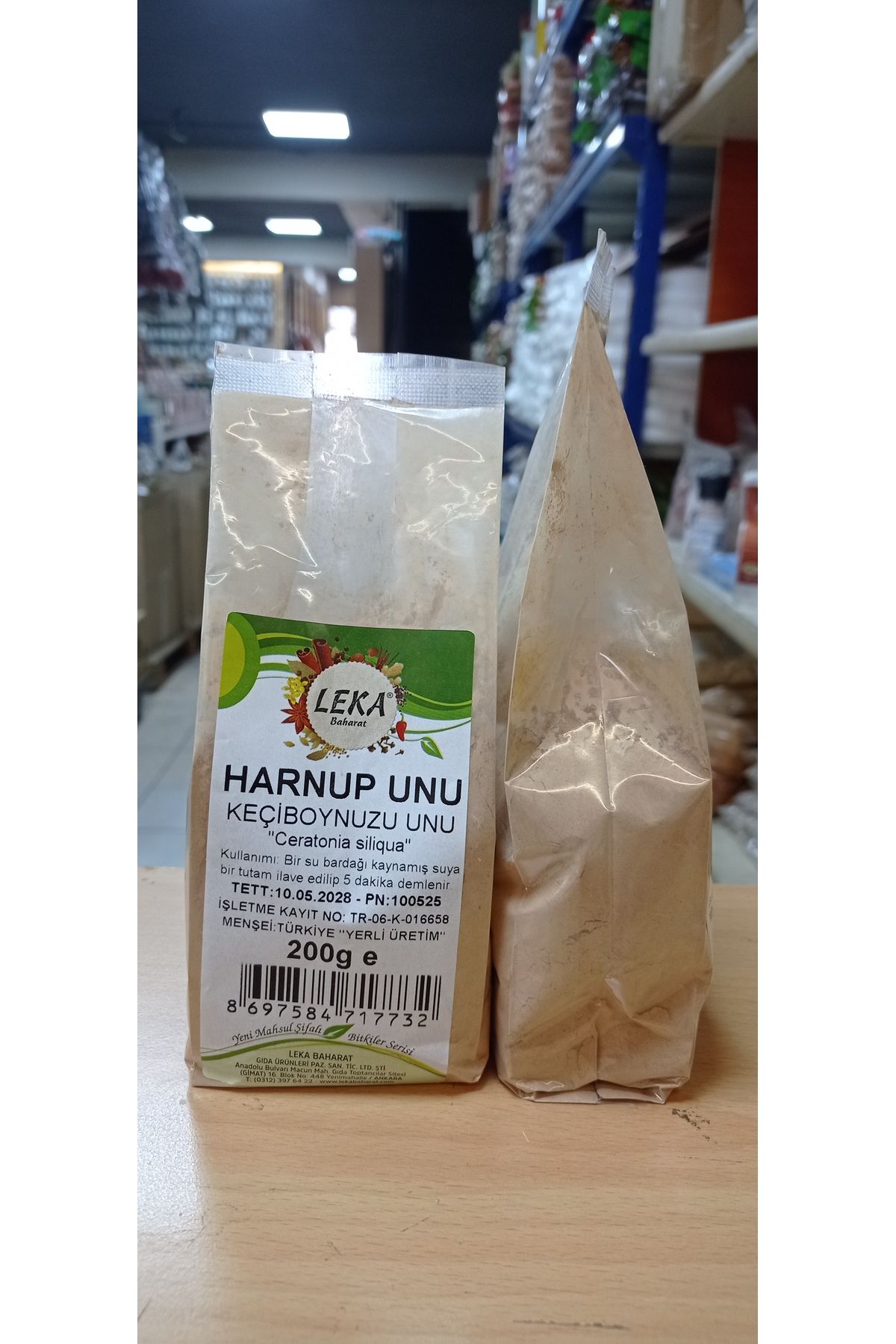 leka baharat Keçiboynuzu Unu Harnup Unu 200 g