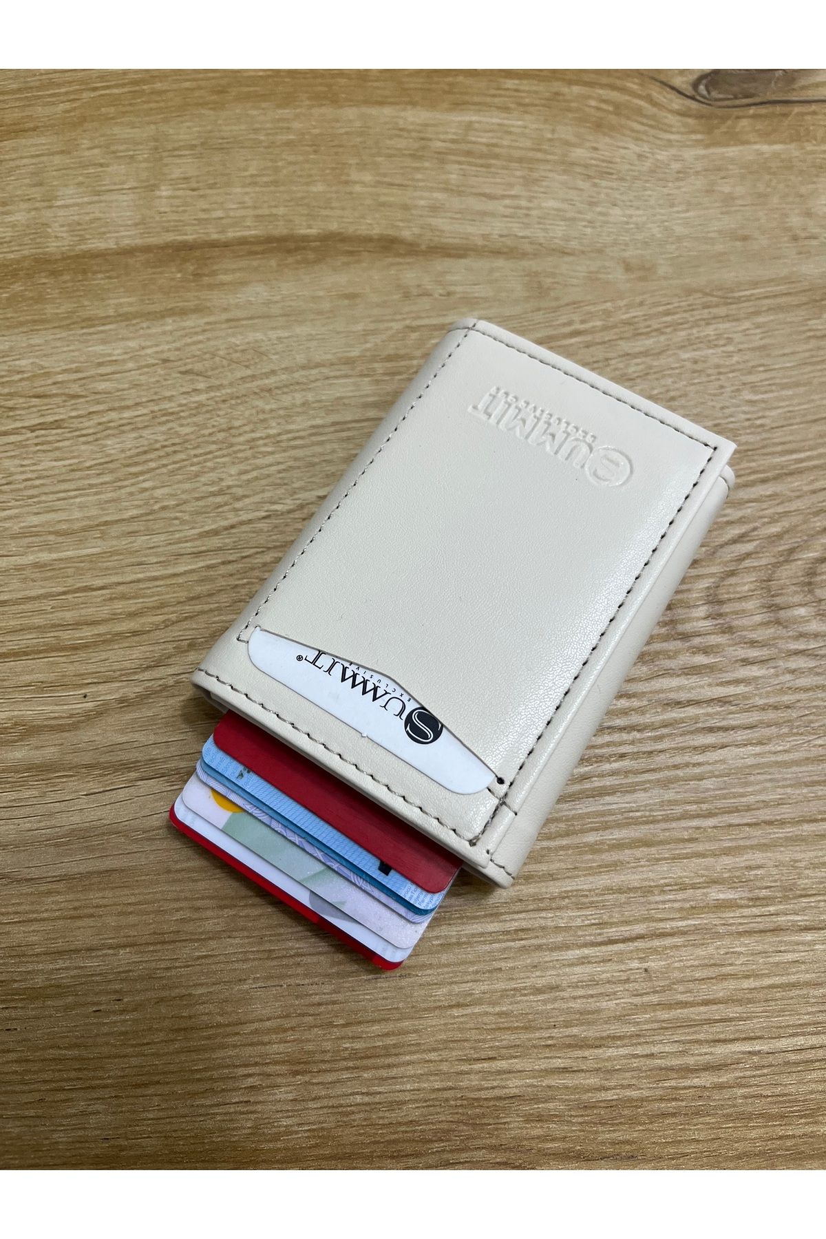 Summit Mekanızmalı Cüzdan Para Bölmeli Unisex