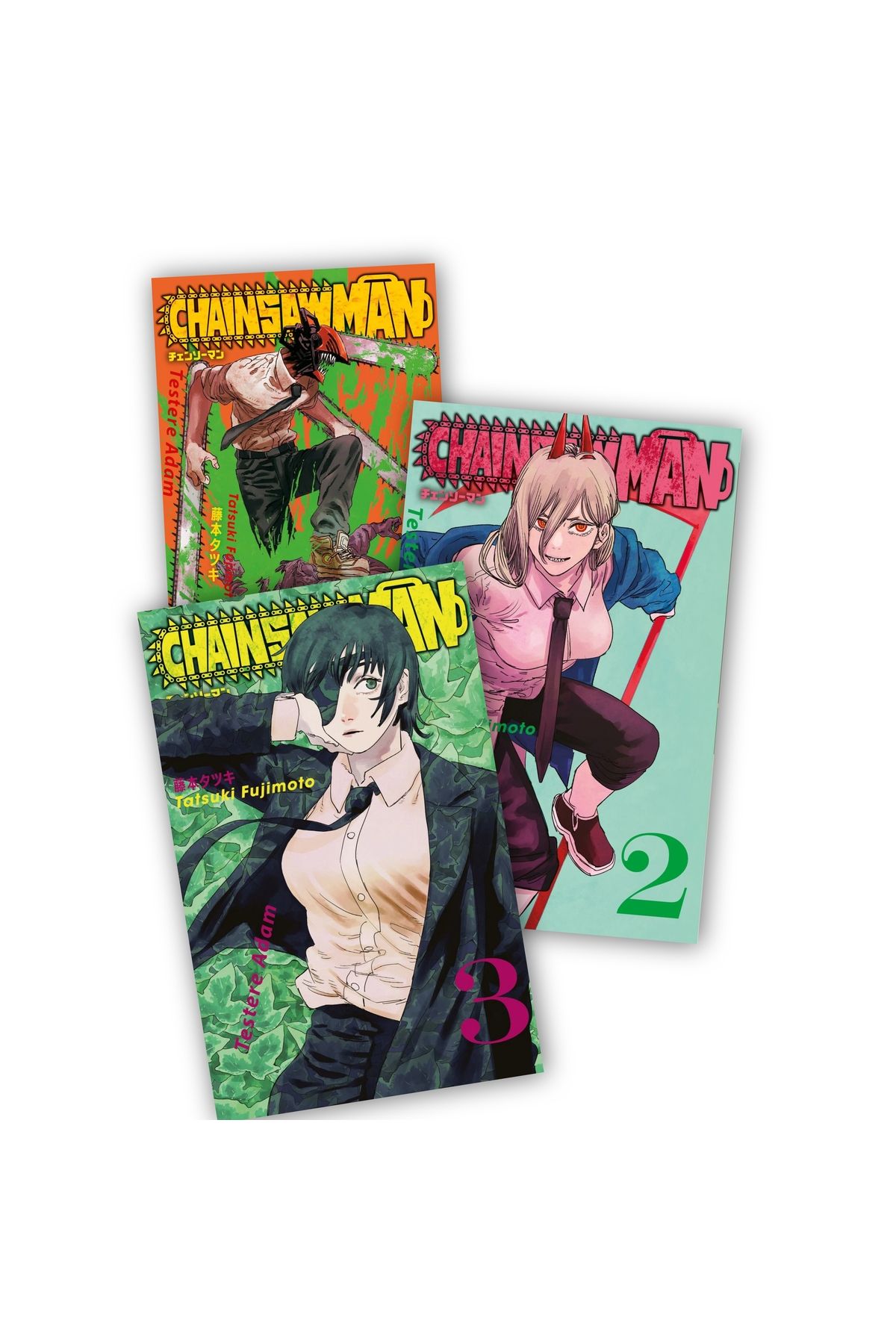 Gerekli Şeyler Yayıncılık Chainsaw Man 1-2-3. Ciltler 3 lü Manga Seti