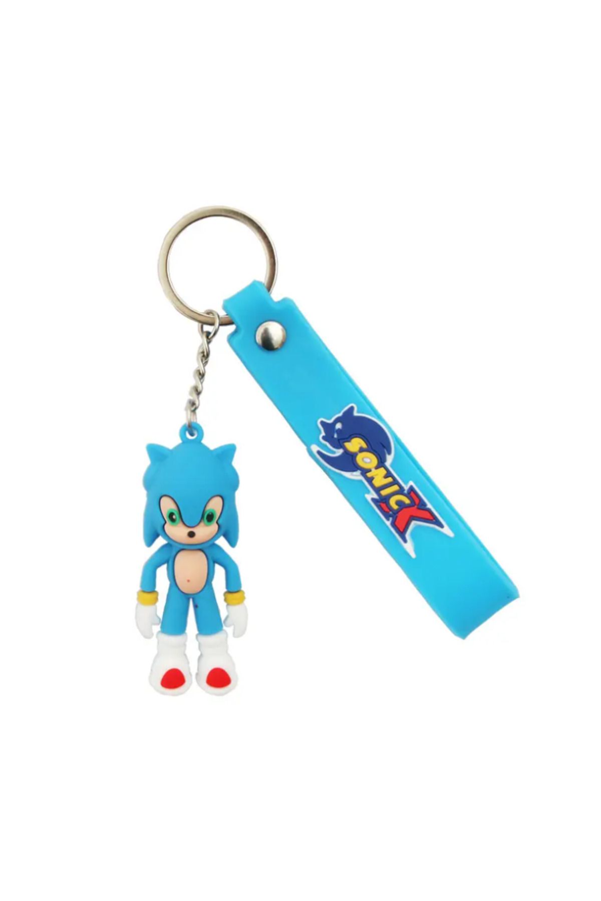 Bizde Ne Yok ki Sonic Knuckles 3d Lüx Anahtarlık Oyuncak Ve Çanta Aksesuarı 6 Farklı Figür