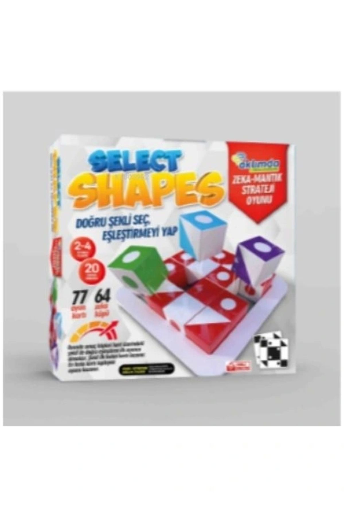 Akılda Zeka Oyunları AKLIMDA ZEKA OYUNLARI - SELECT SHAPES ŞEKİL BULMACA