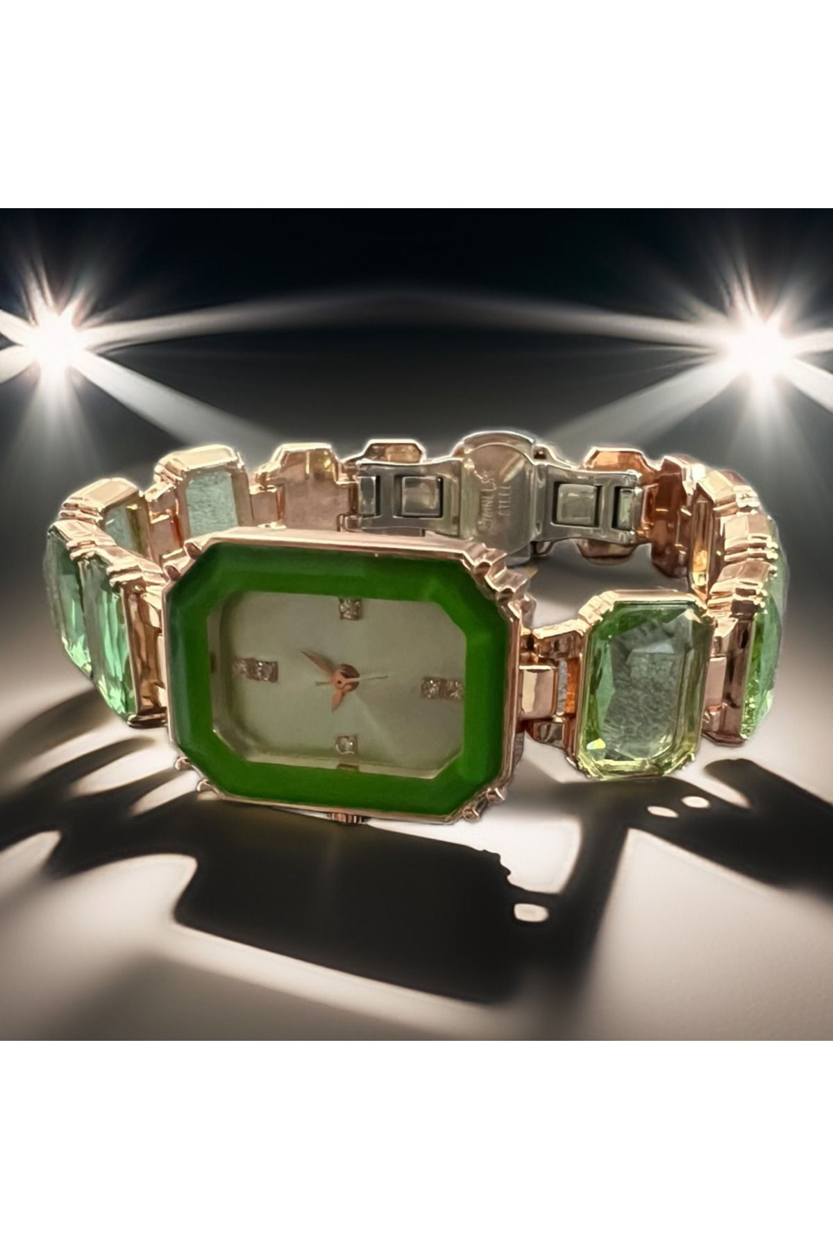 Ayse Jewels Çelik Saat Yeşil