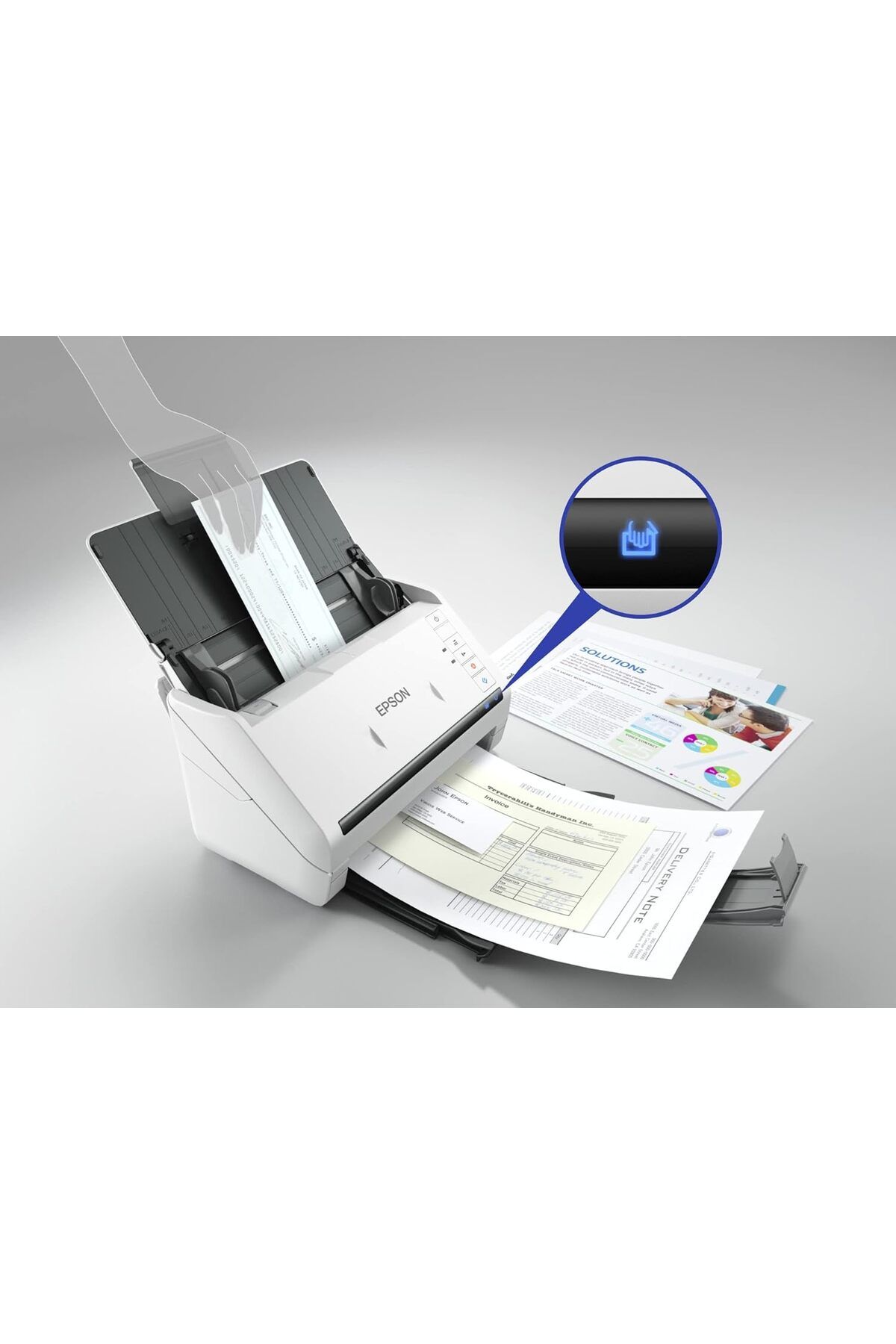 EPSON-Flatbed DS770II USB 3.0 from WorkForce 600 DPI 30-bit 3