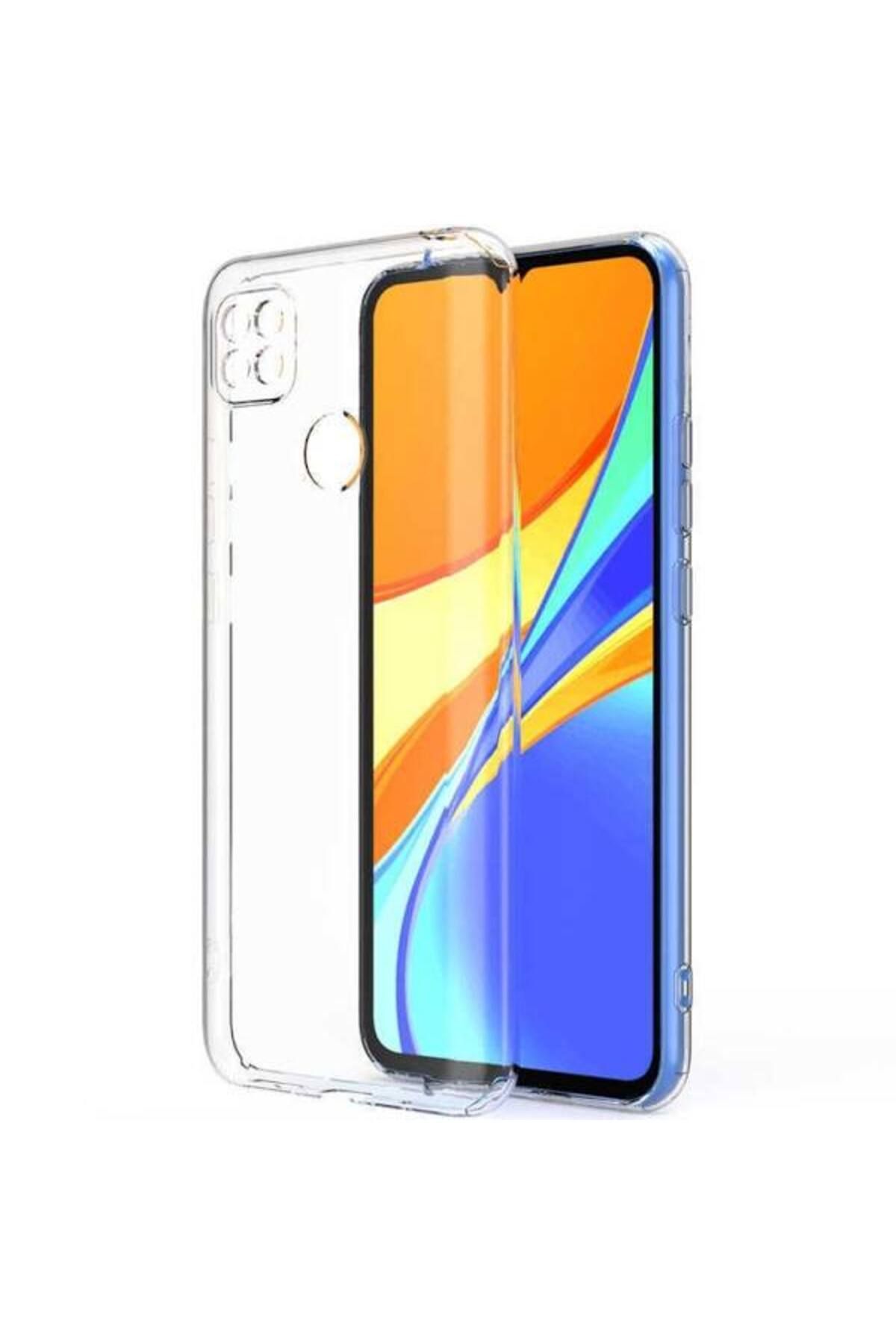 Glazef REDMİ 9C Şeffaf Kılıf Kamera Korumalı Ultra İnce Esnek Kılıf