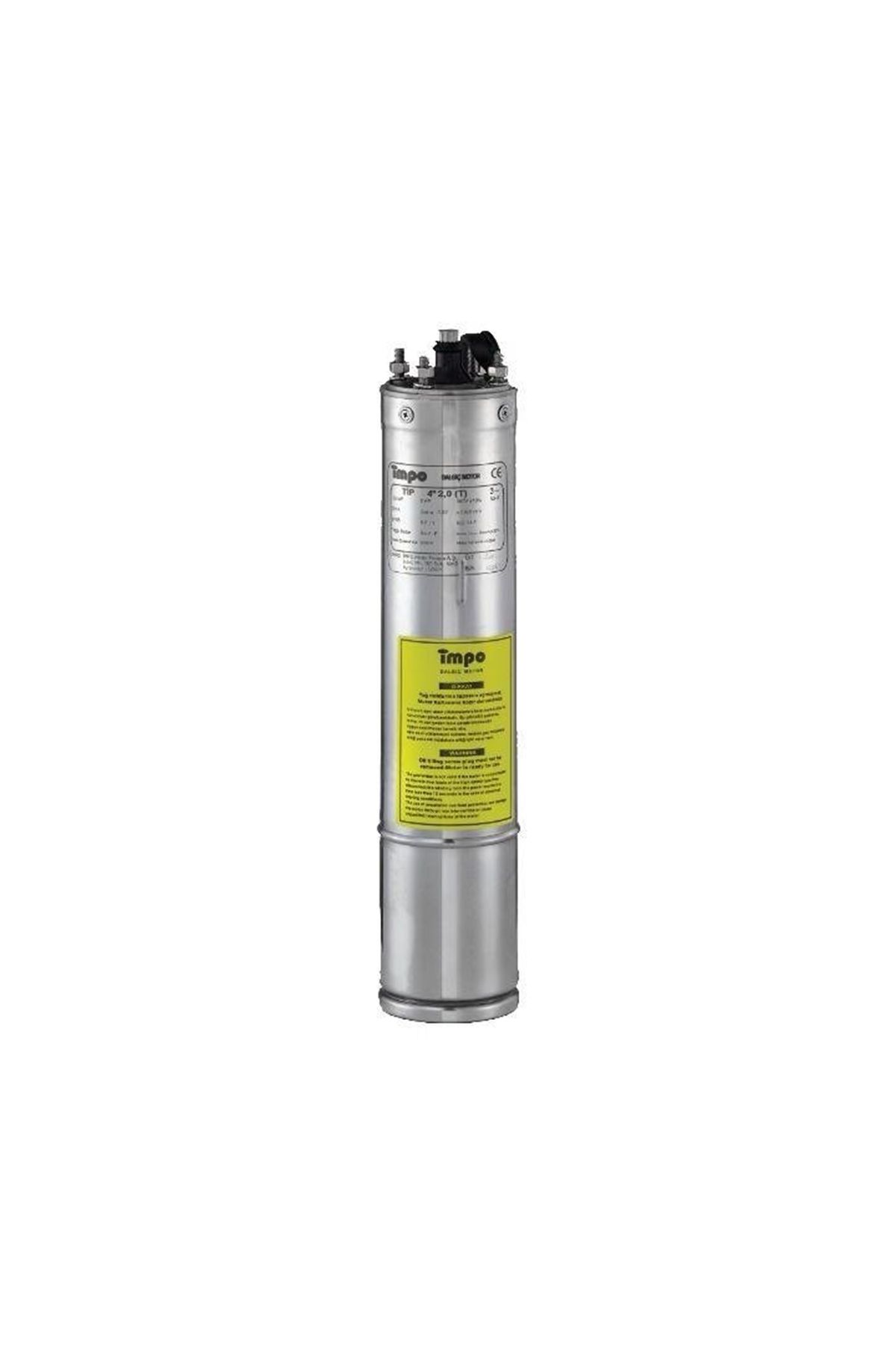 İmpo İMPO (FR) 4" TEK DALGIÇ MOTOR (3 HP / 2.20 KW) DÖKÜM BAŞLIKLI MONOFAZE 220V