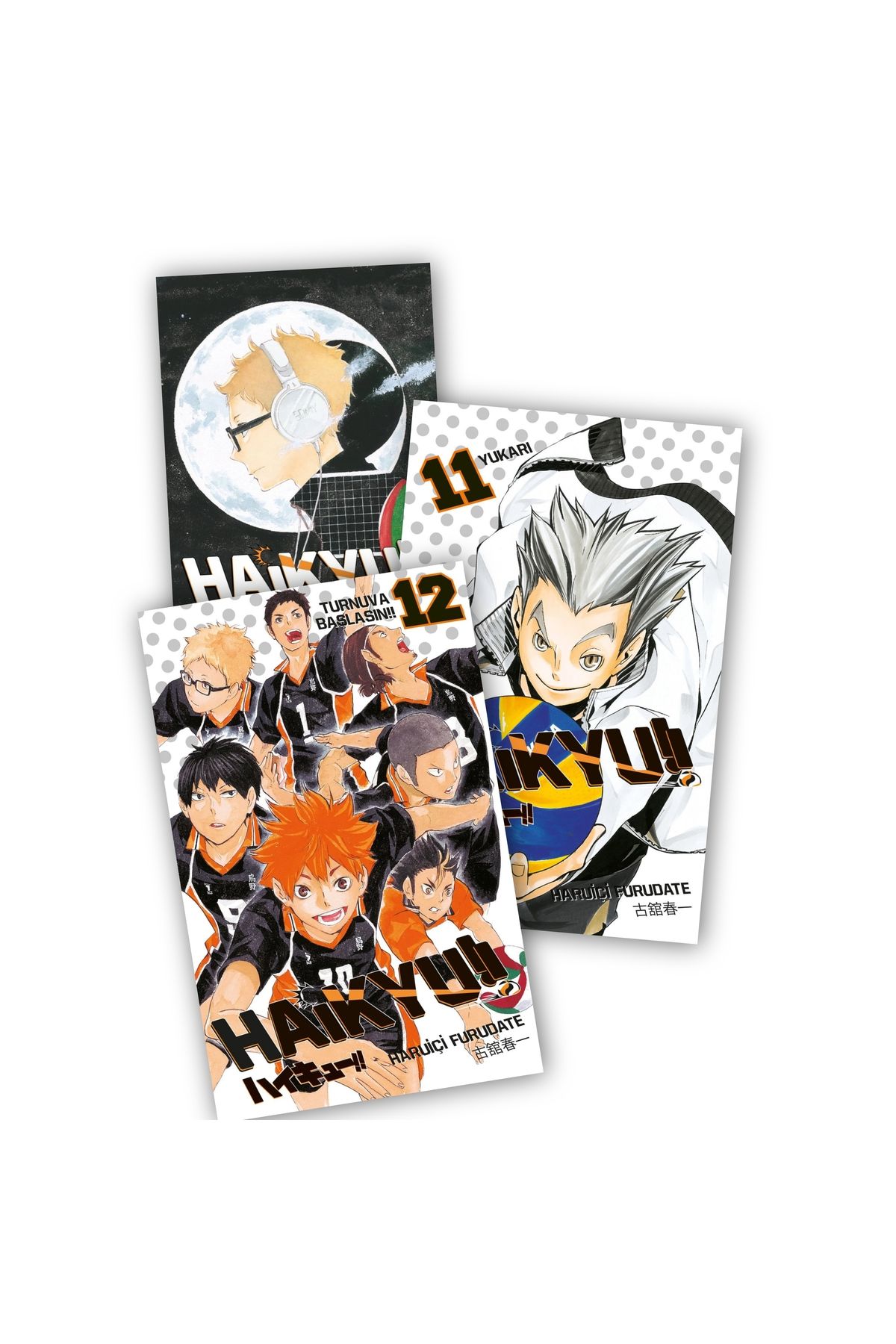 Gerekli Şeyler Yayıncılık Haikyu 10-11-12. Ciltler 3 lü Manga Seti