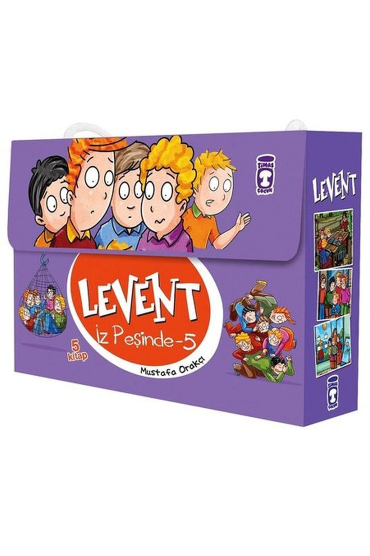 Destek Yayınları Levent İz Peşinde 05 Set 5 Kitap Takım