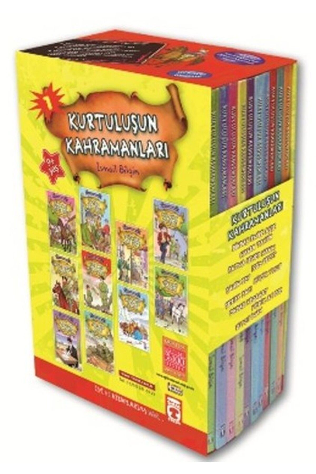 Destek Yayınları Kurtuluşun Kahramanları 10 Kitap Set