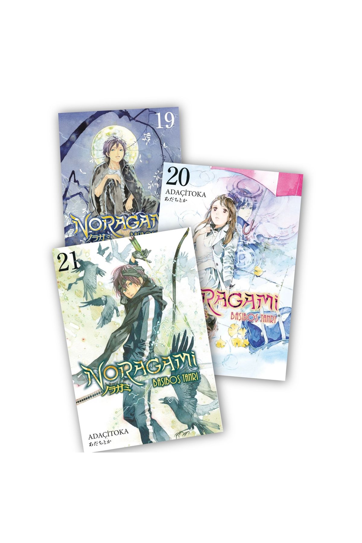 Gerekli Şeyler Yayıncılık Noragami 19-20-21. Ciltler 3 lü Manga Seti