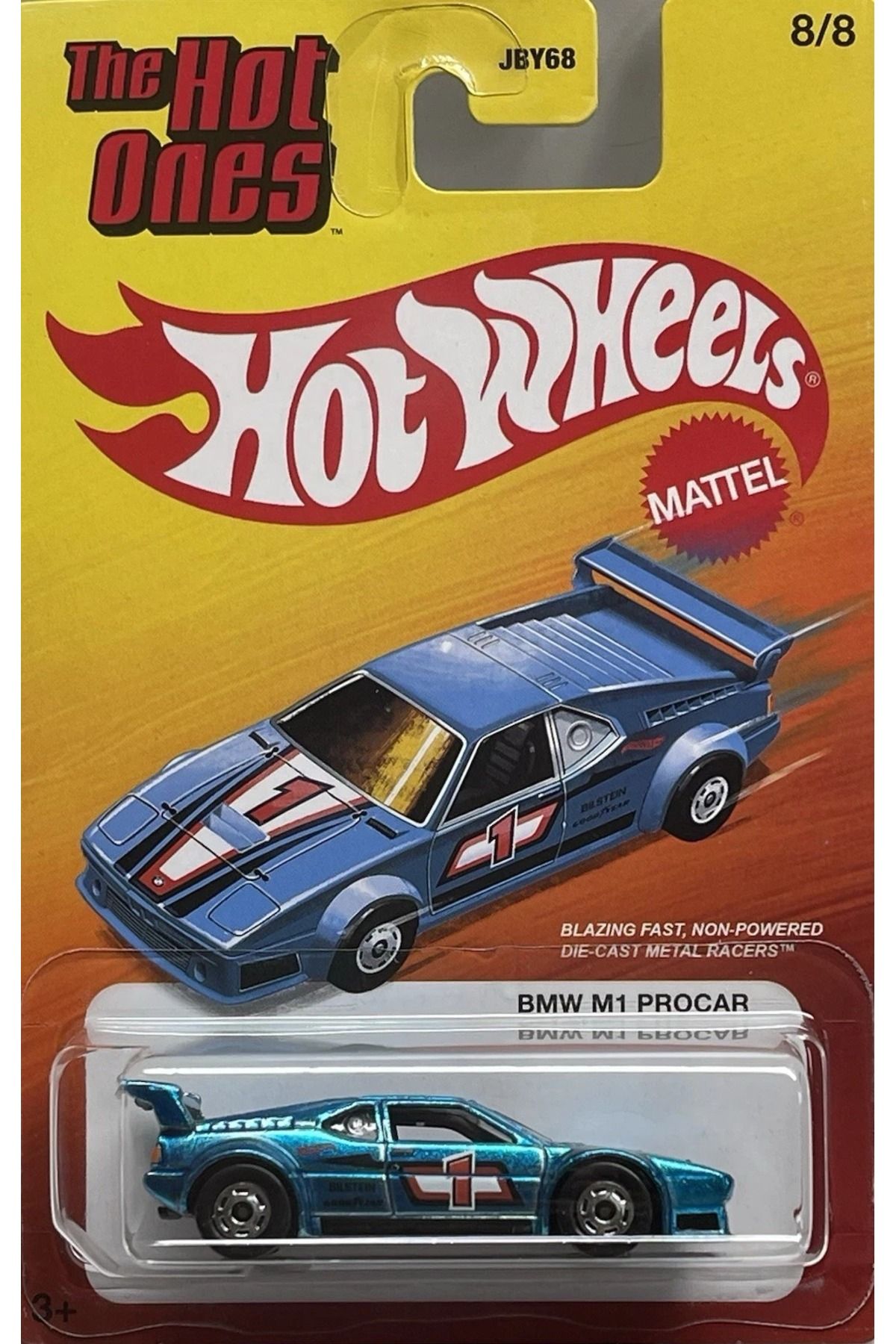 HOT WHEELS BMW M1 Procar – The Hot Ones Serisi Koleksiyon Arabası (8/8)