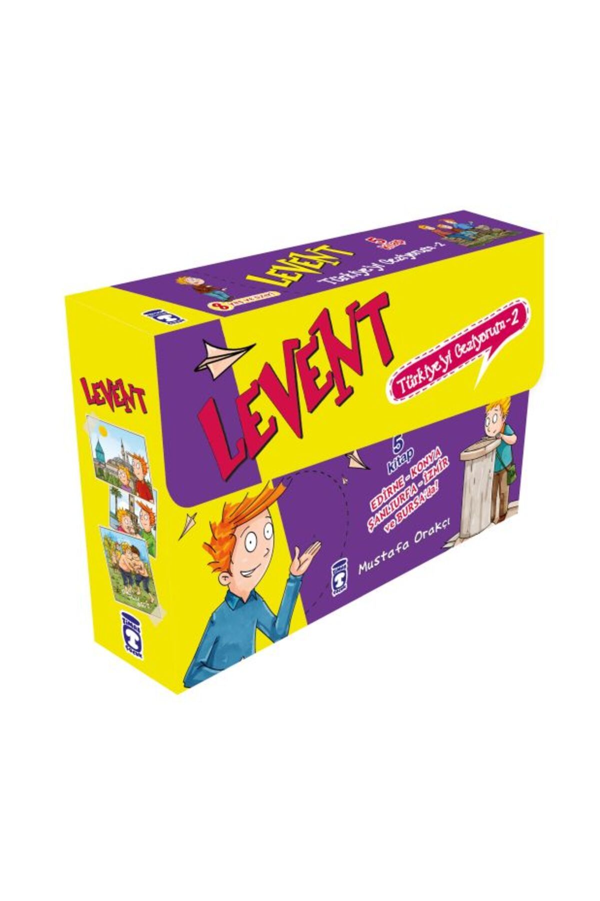 Destek Yayınları Levent Türkiyeyi Geziyorum 2 5 Kitap Takım