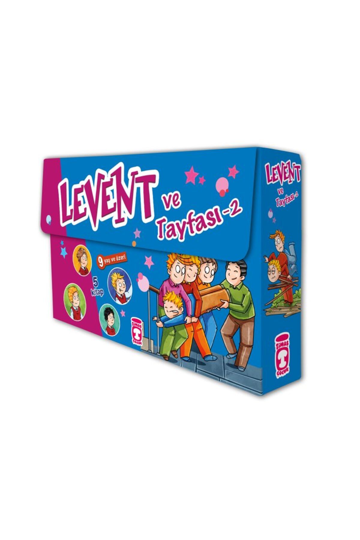 Destek Yayınları Levent ve Tayfası 02 Set 5 Kitap Takım