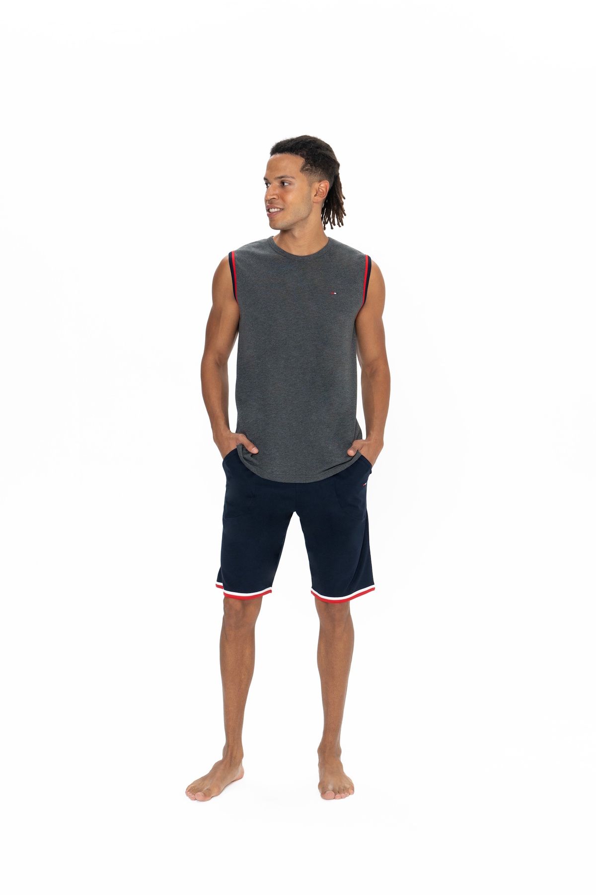 U.S. Polo Assn. U.S. Polo Assn. Erkek Atlet&Şort Pijama Takımı - BNLLY18Y87T2O