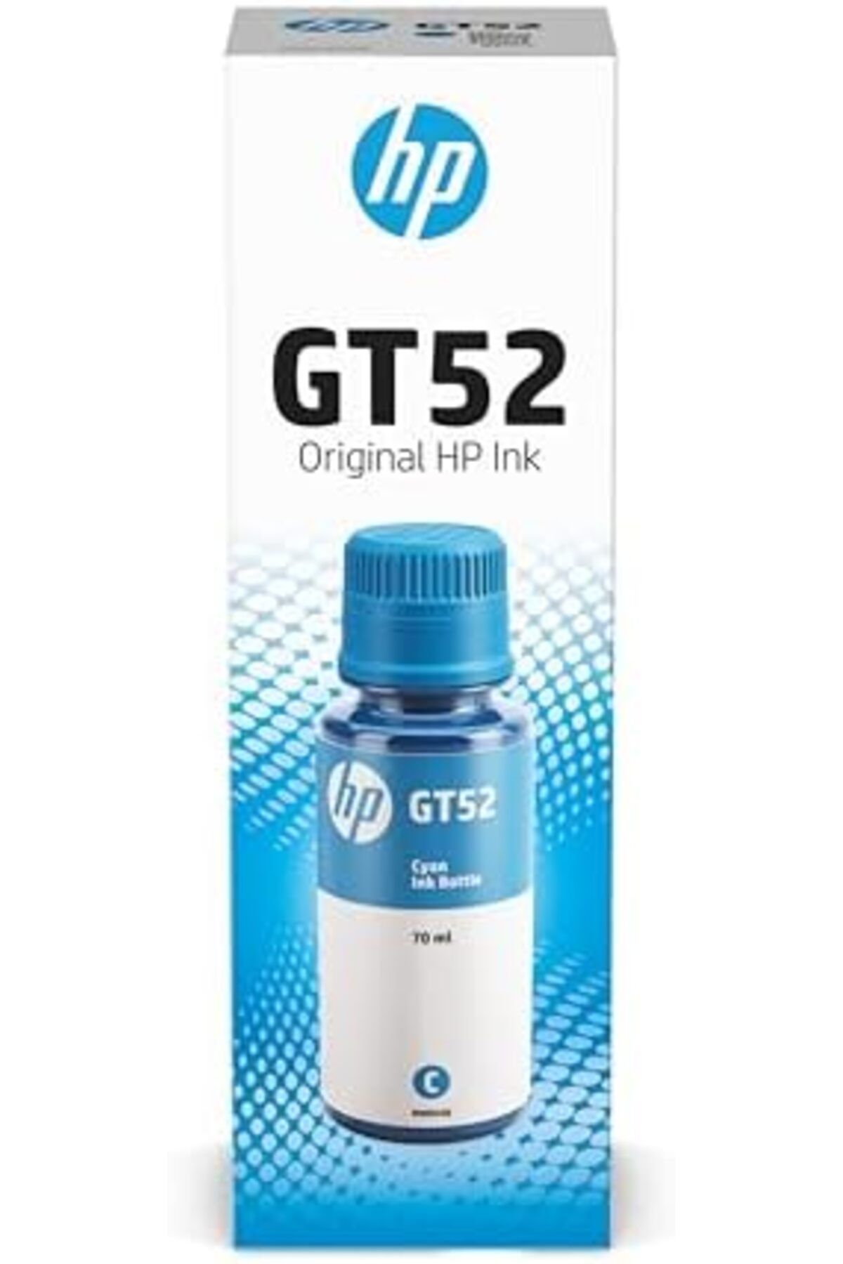 HP-Original Cyan Ink Bottle HP GT52 - M0H54AE 2