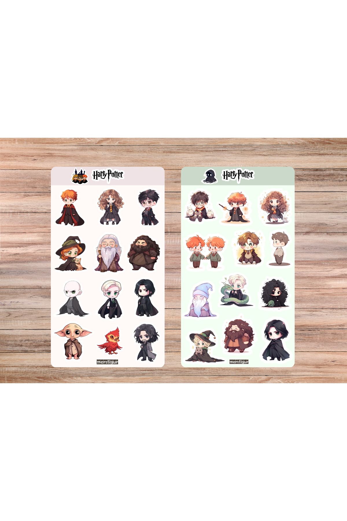 mertfigur Harry Potter Anime Sticker Etiket