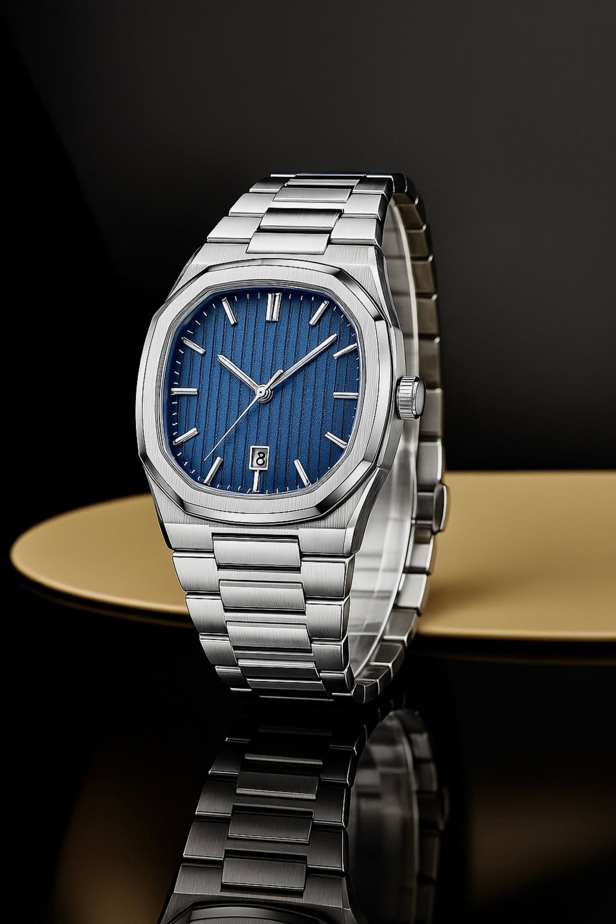 pullmarkt-Men's Wrist Watch with Calendar 4