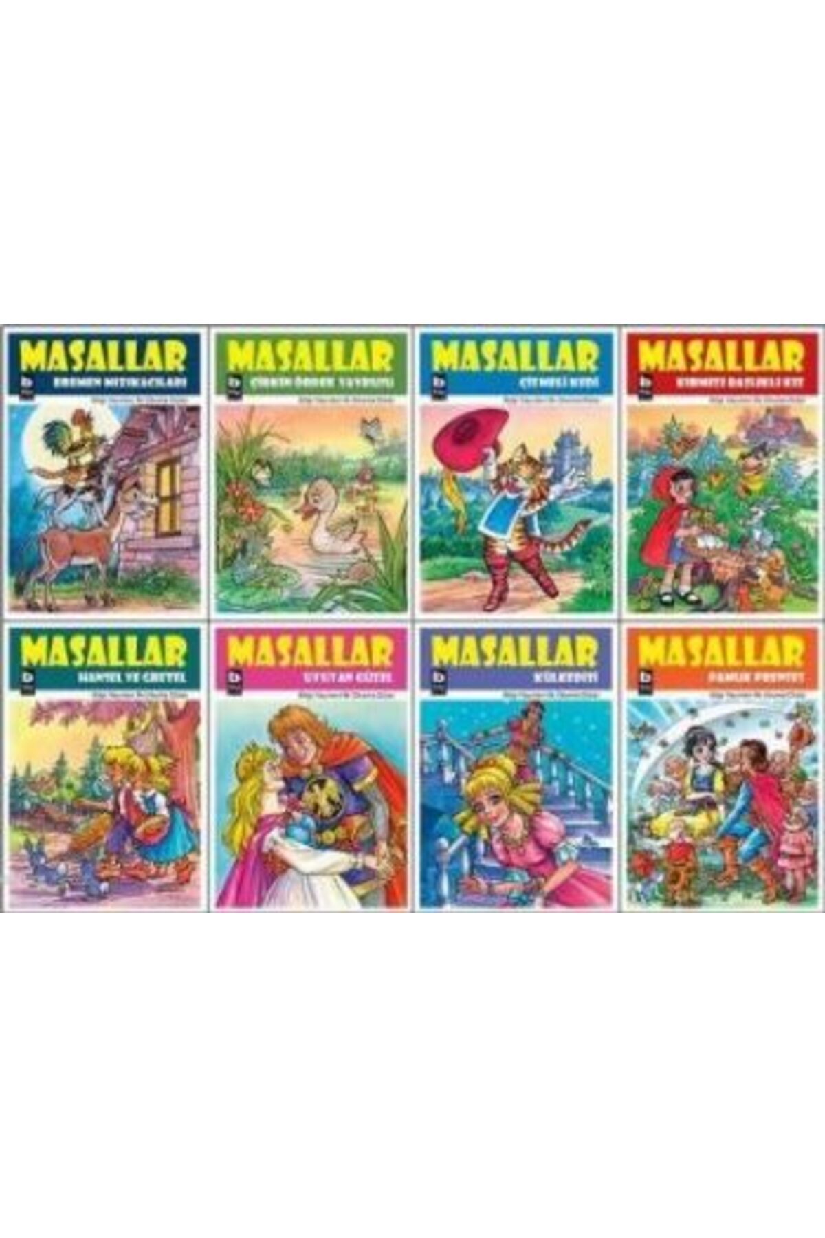 Bilgi Yayınevi İlk Okuma Dizisi Masallar (8 Kitap)