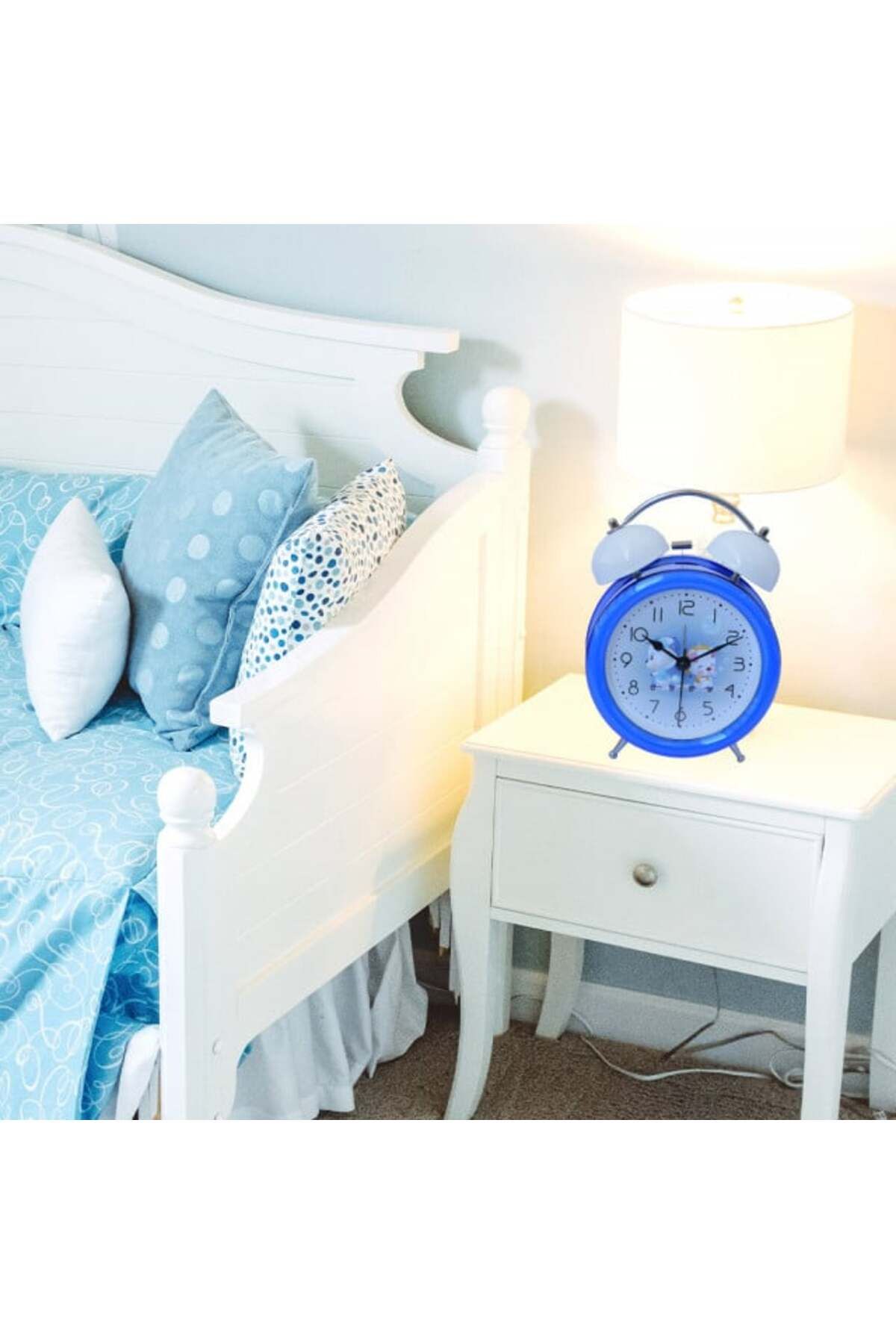PUFO-Joy Children's Alarm Clock, With Dial Lighting Button, 16 Cm, You&me Model 3