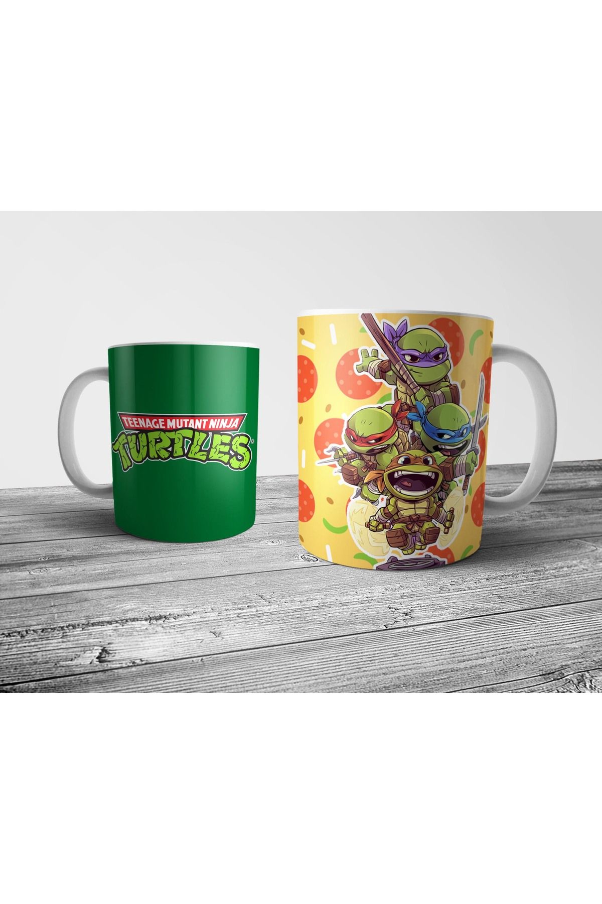 Pixxa Teenage Mutant Ninja Turtles Kaplumbağalar Kupa Bardak Model 1
