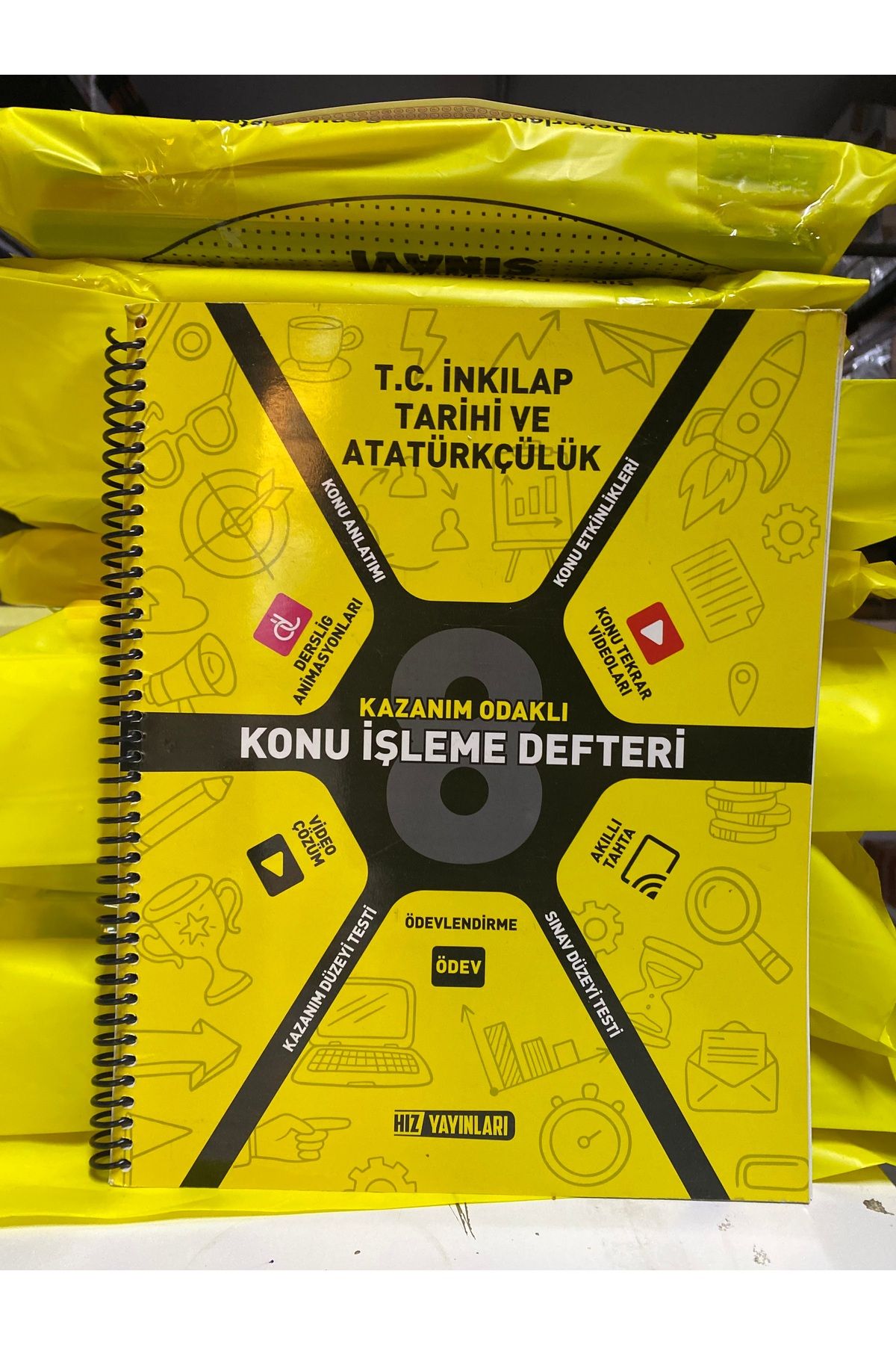 Yanıt Yayınları HIZ 8.SINIF T.C İNKILAP VE ATATÜRKÇÜLÜK DEFTERİ GÜNCEL