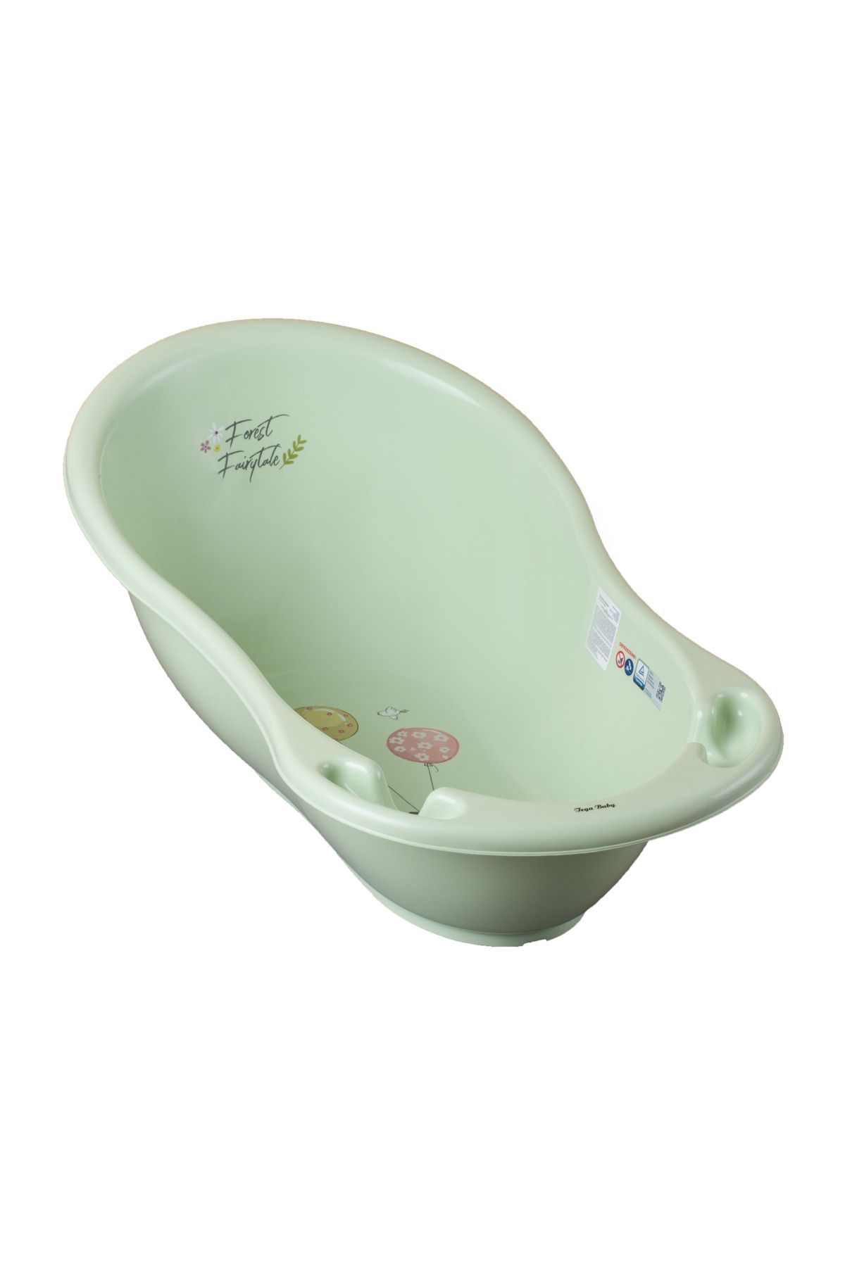 Tega Baby Cadita Copii 86 Cm Cu Senzor Forest Verde - One Size