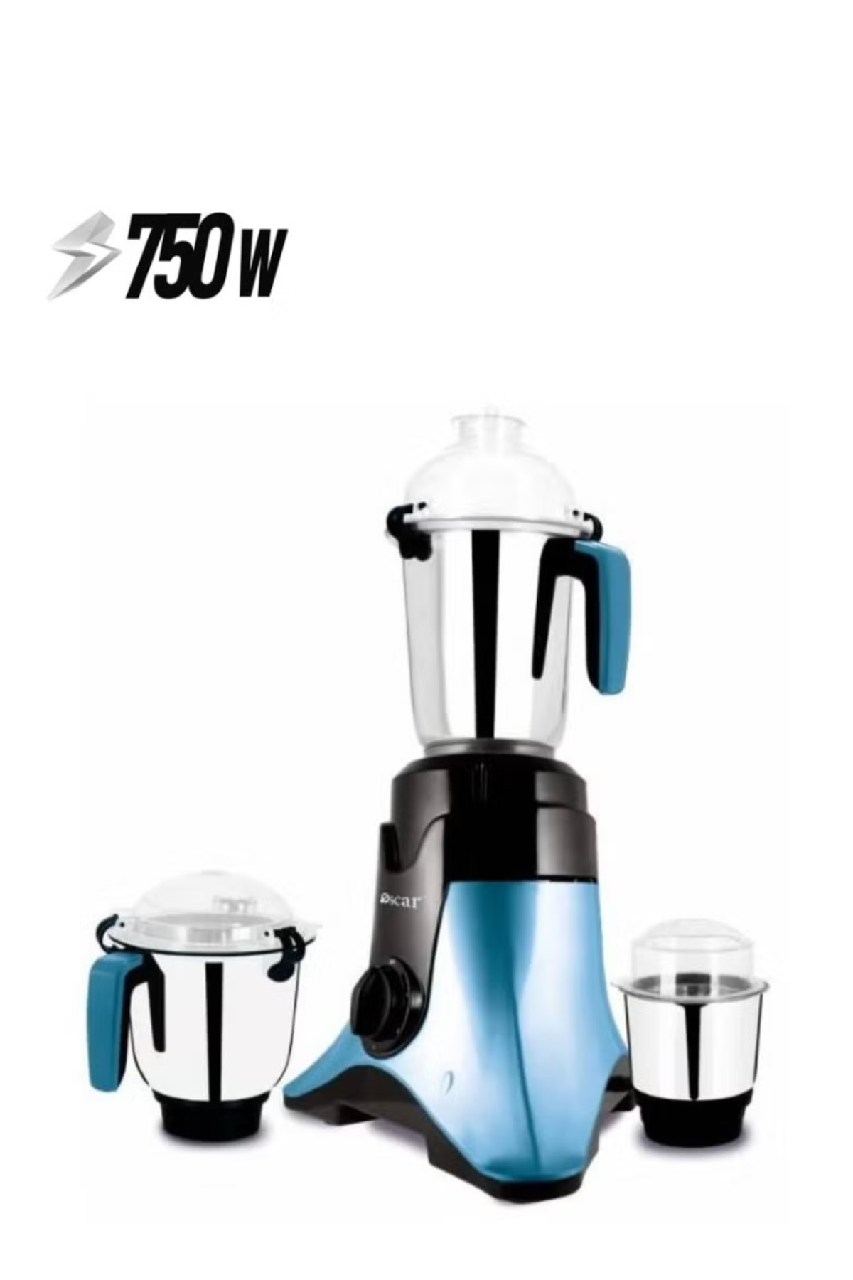 Oscar-Juicer Blender Grinder | Model: Omg750indk | Mixing, Mashing, & Cutting/ Multiple Settings 750w 5