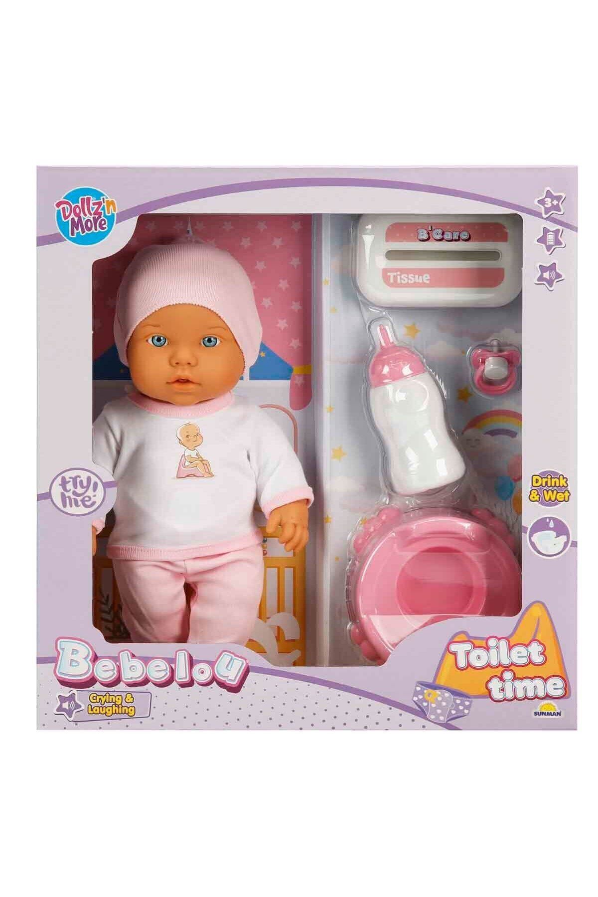 A-T AYZE-TRENDY Ayze 1030141 Sesli Bebelou Tuvalet Zamanı Bebek Seti 32 cm 1 Adet Fiyatıdır 30738