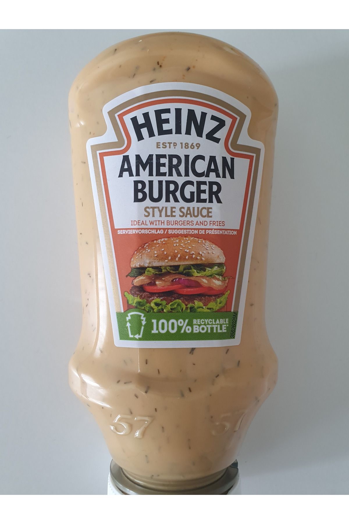 Heinz AMERICAN BURGER STYLE SAUCE 230G