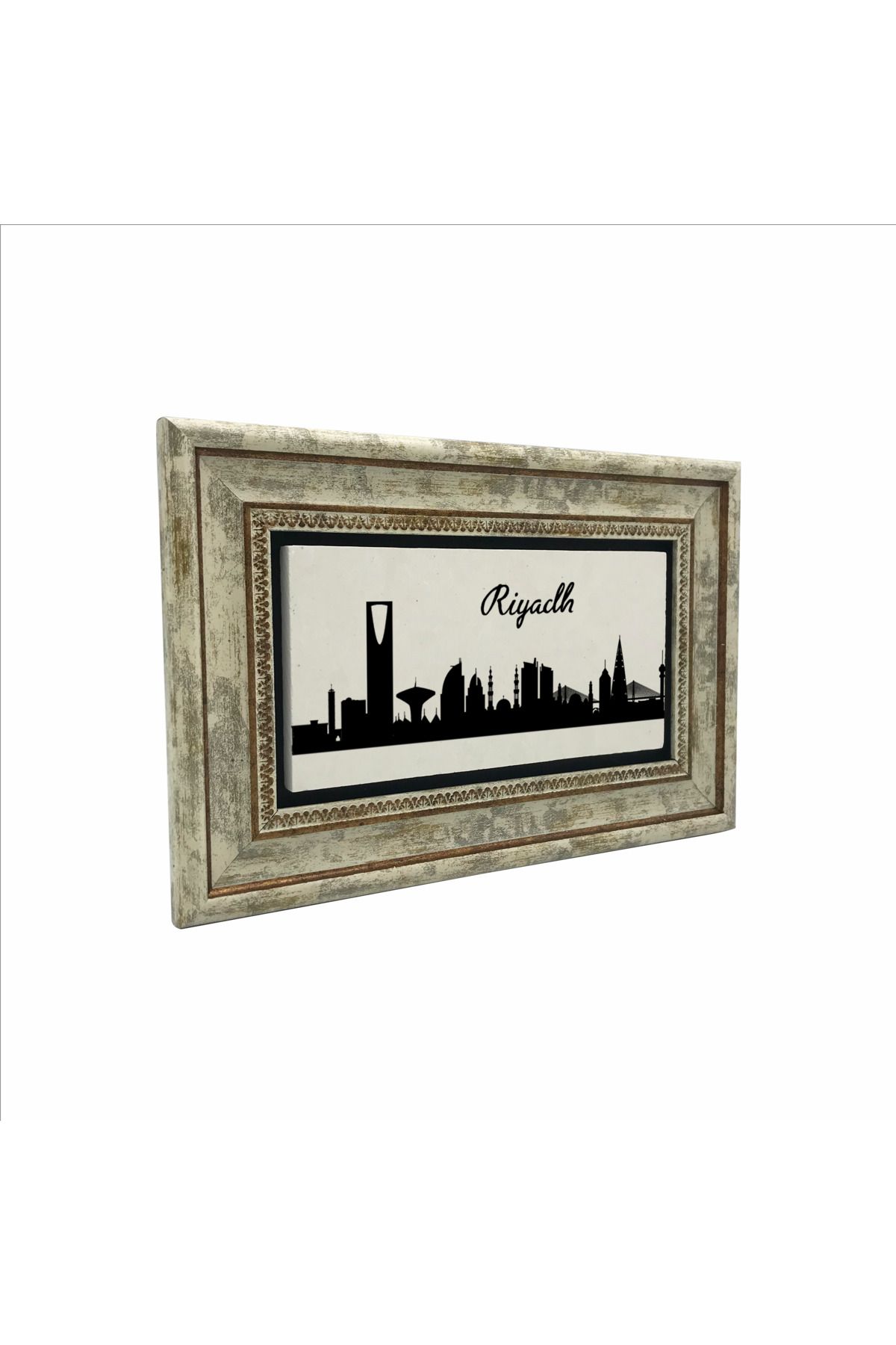 Sadrazam Suudi Arabistan Baskılı Doğaltaş Tablo (20 X 30 DRG-41)
