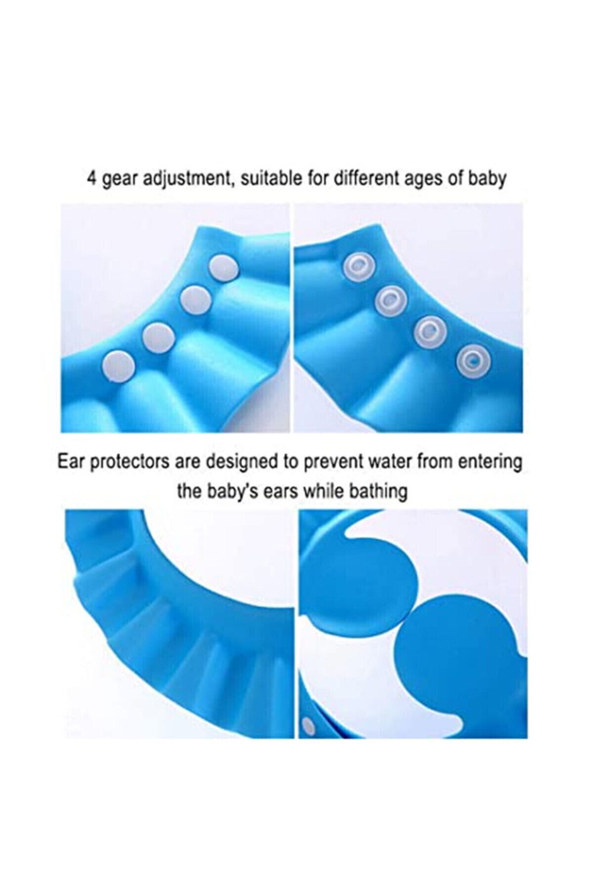 AyFi Home Bebek Banyo Şapkası Mavi