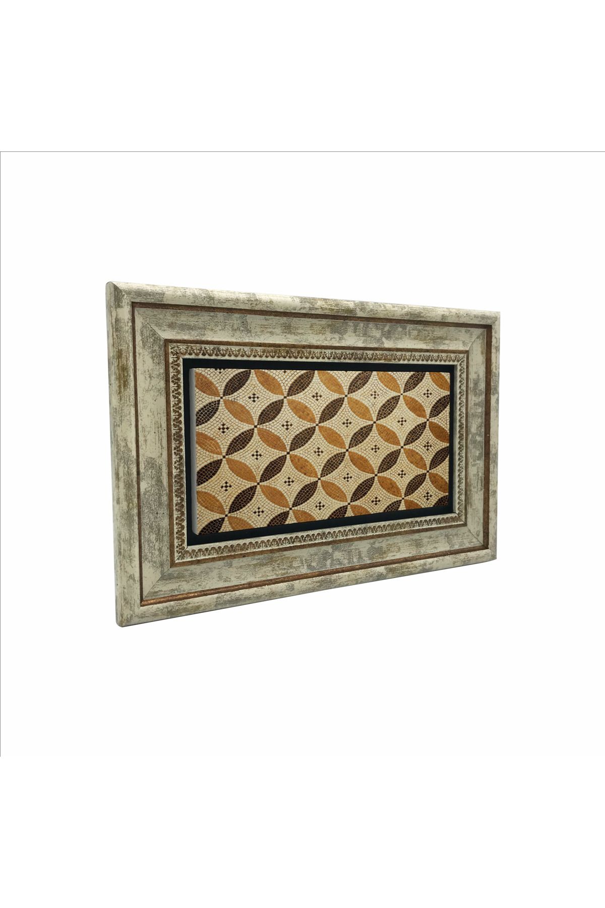 Sadrazam Desen Baskılı Doğaltaş Tablo (20 X 30 DRG-93)