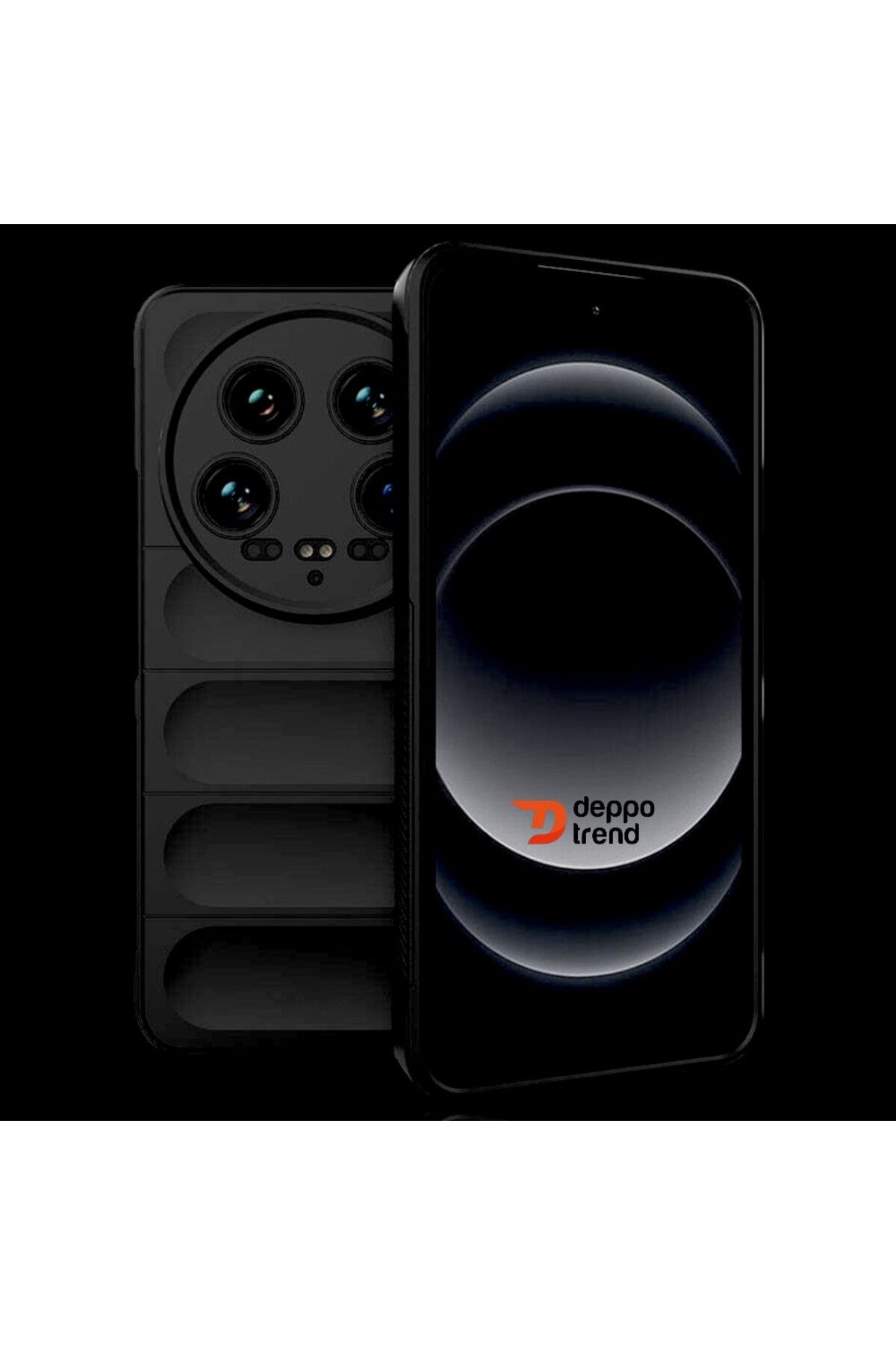 Deppo Trend Xiaomi Mi 14 Ultra Uyumlu Kılıf Kamera Korumalı Darbe Emici Şık Tasarımlı Koruyucu Silikon Kapak