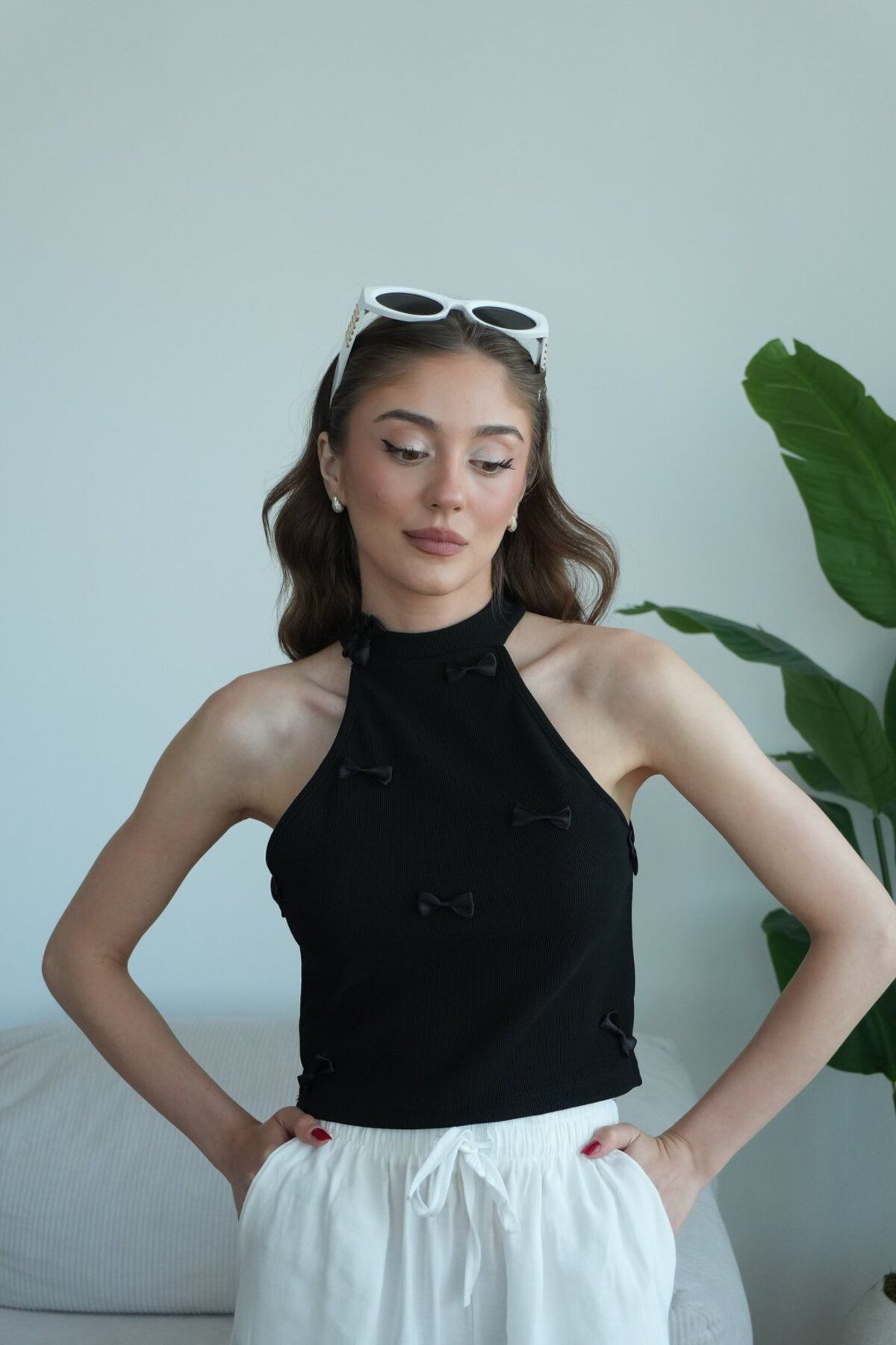 Ceu Rosalie Kurdele Detaylı Bluz