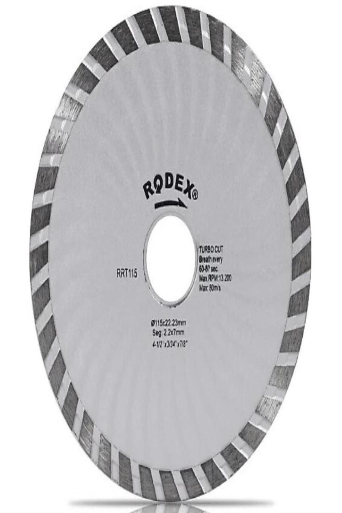 pazarella Rodex Turbo Elmas Testere 115mm Rrt115