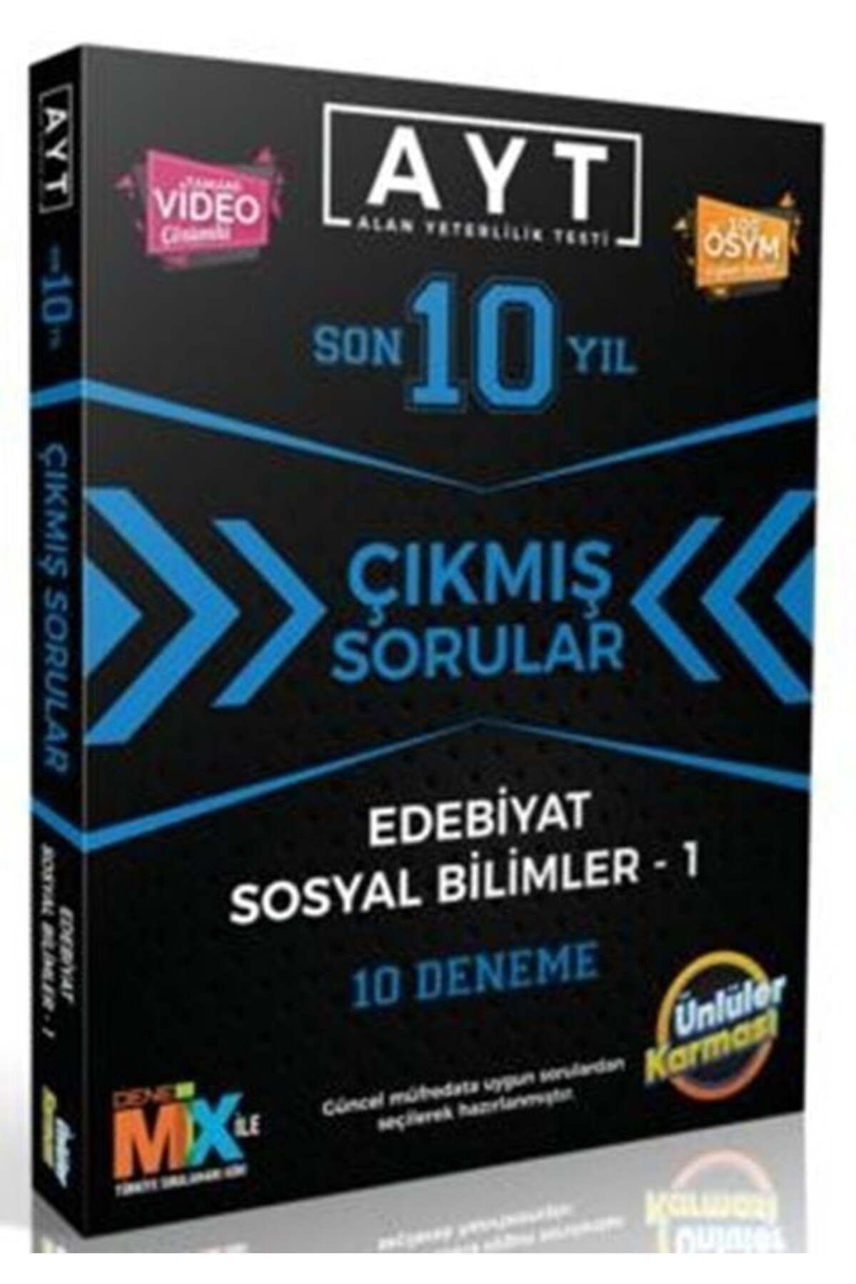 AV YAYINLARI Ünlüler Karması Ayt Edebiyat Ve Sosyal Bilimler 1 Karması Tıpkı Basım 10 Deneme