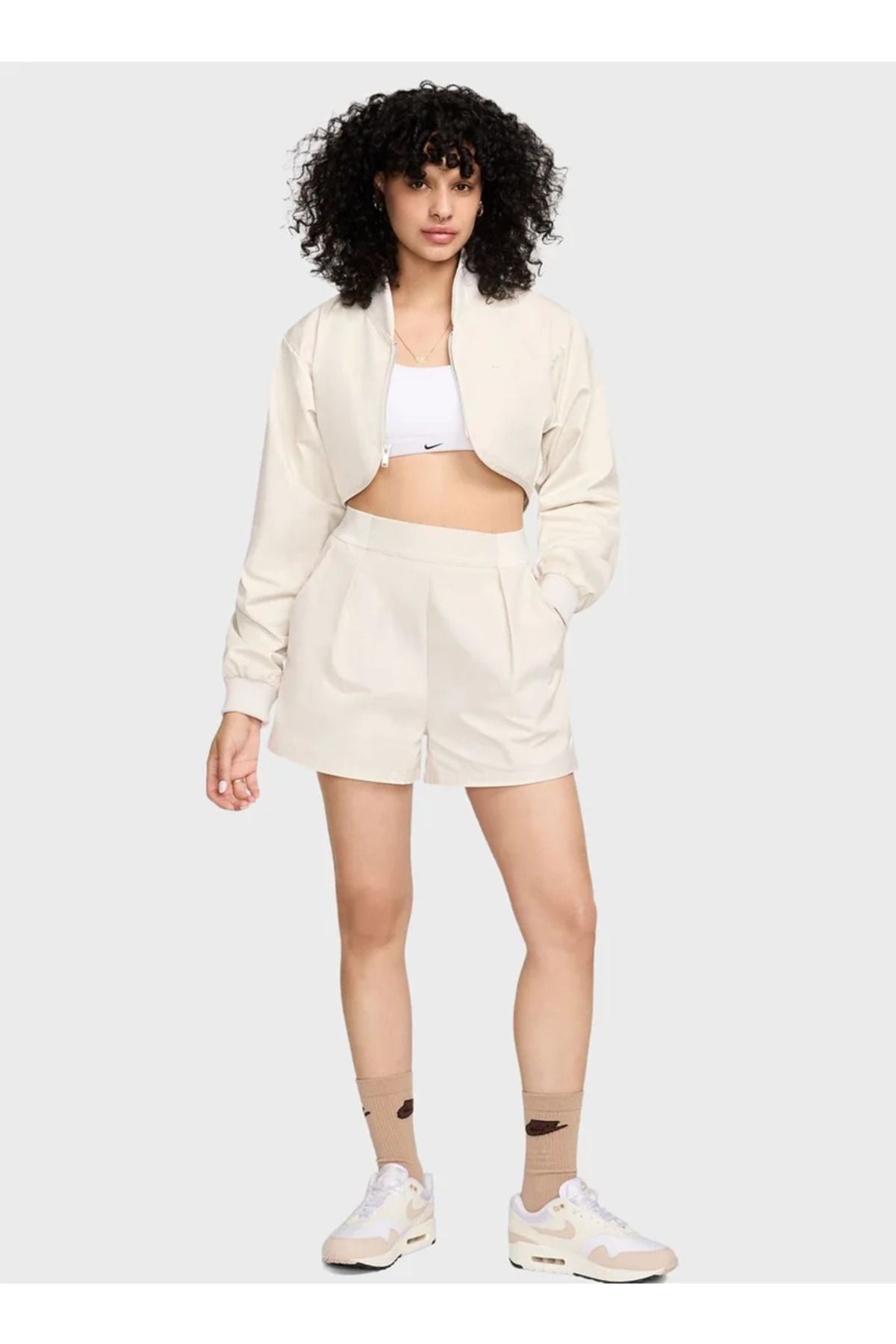 Nike Sportswear Collections High-Waisted 7.5cm (approx.) Trouser Style Kadın Şort NDD SPORT