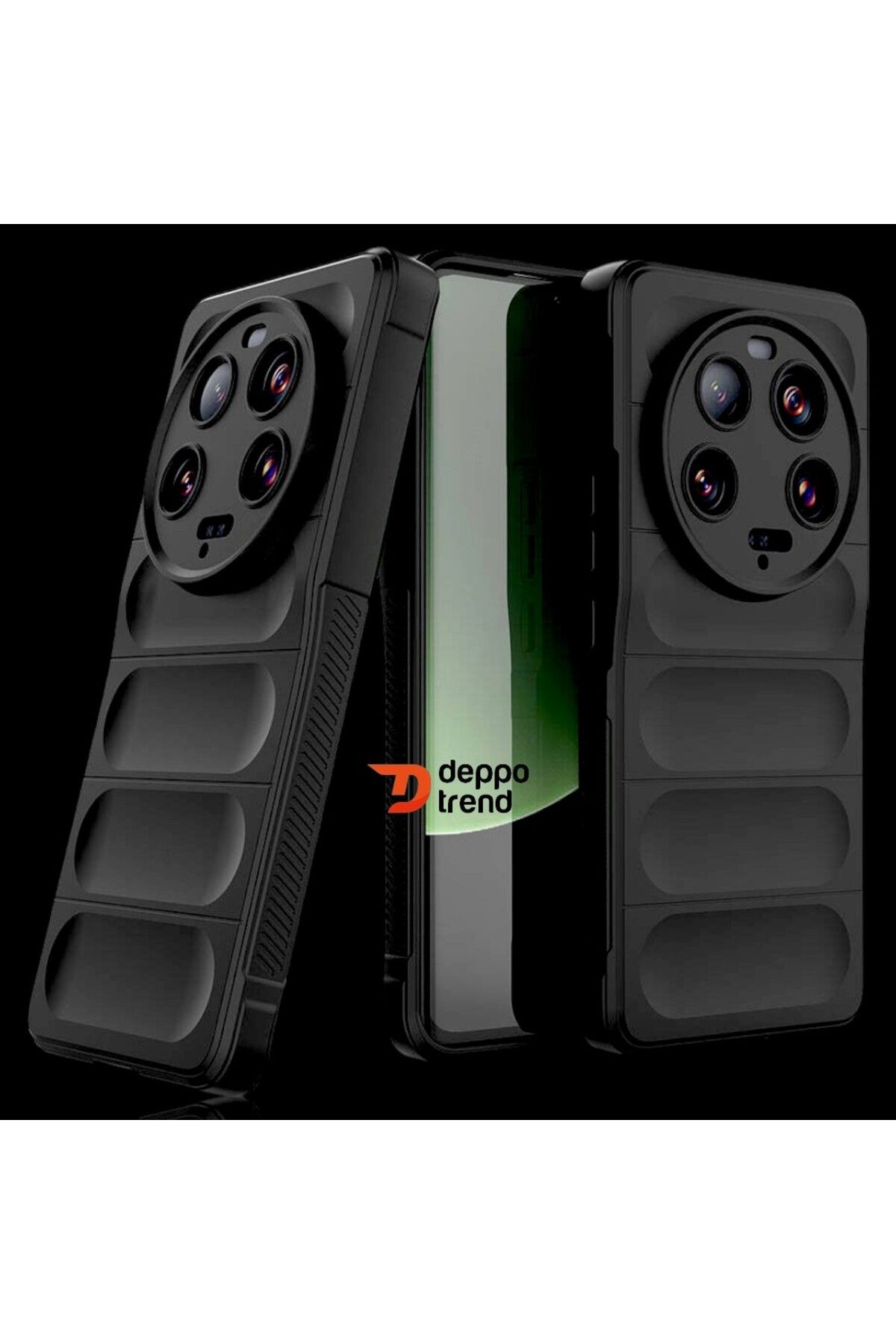 Deppo Trend Xiaomi Mi 13 Ultra Uyumlu Kılıf Kamera Korumalı Darbe Emici Şık Tasarımlı Koruyucu Silikon Kapak