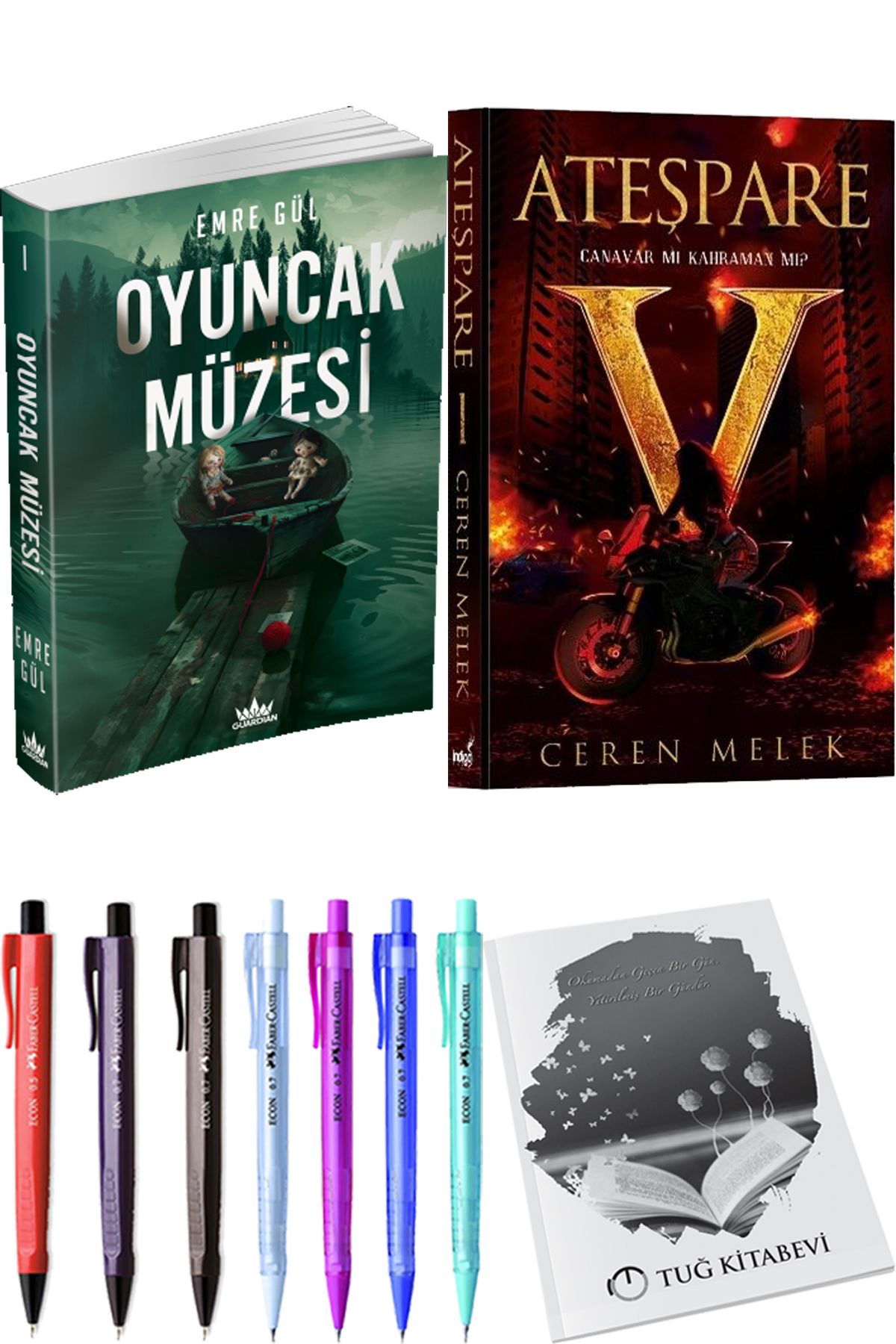 Ephesus Yayınları Oyuncak Müzesi Emre Gül ve Ateşpare 1 Canavar mı Kahraman mı? + Hediyeli