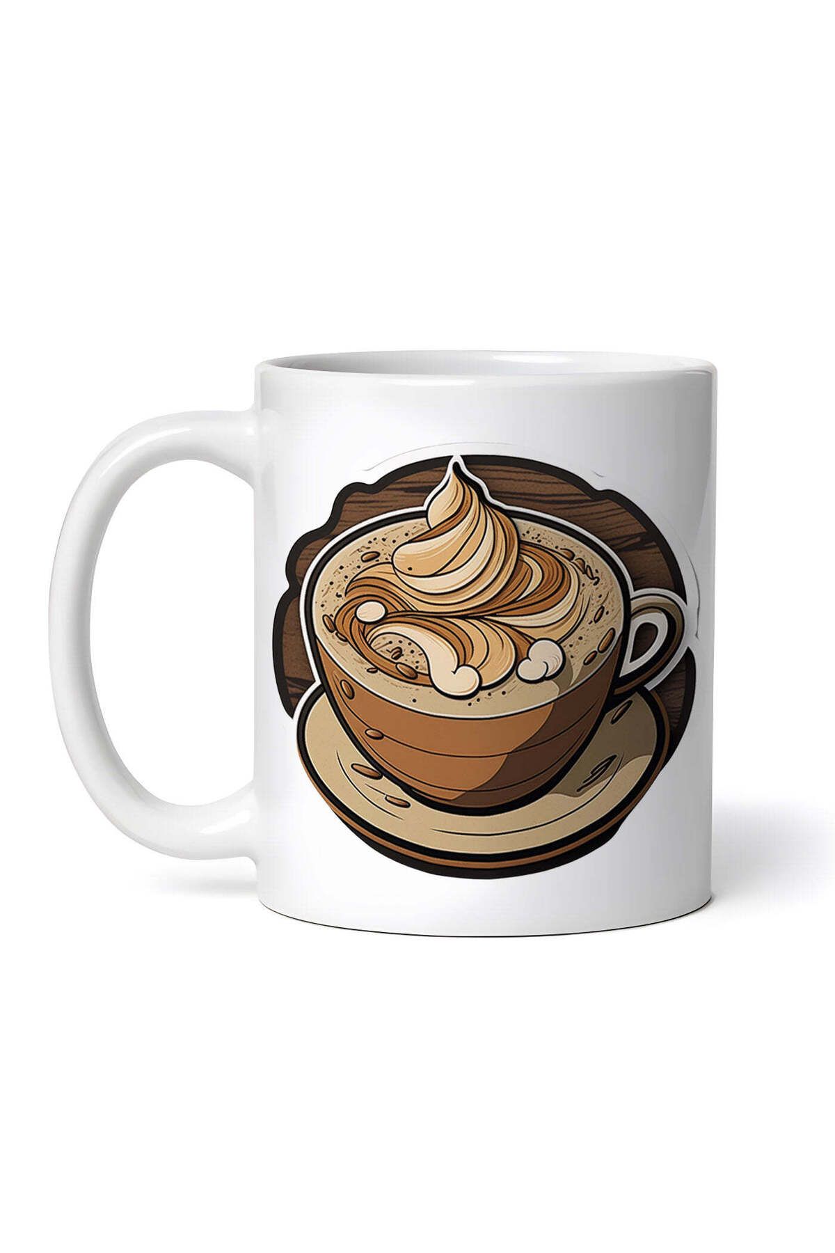 OEM Cană Albă Personalizată, Ceașcă De Cappuccino, Inovatix . 330ml - One Size