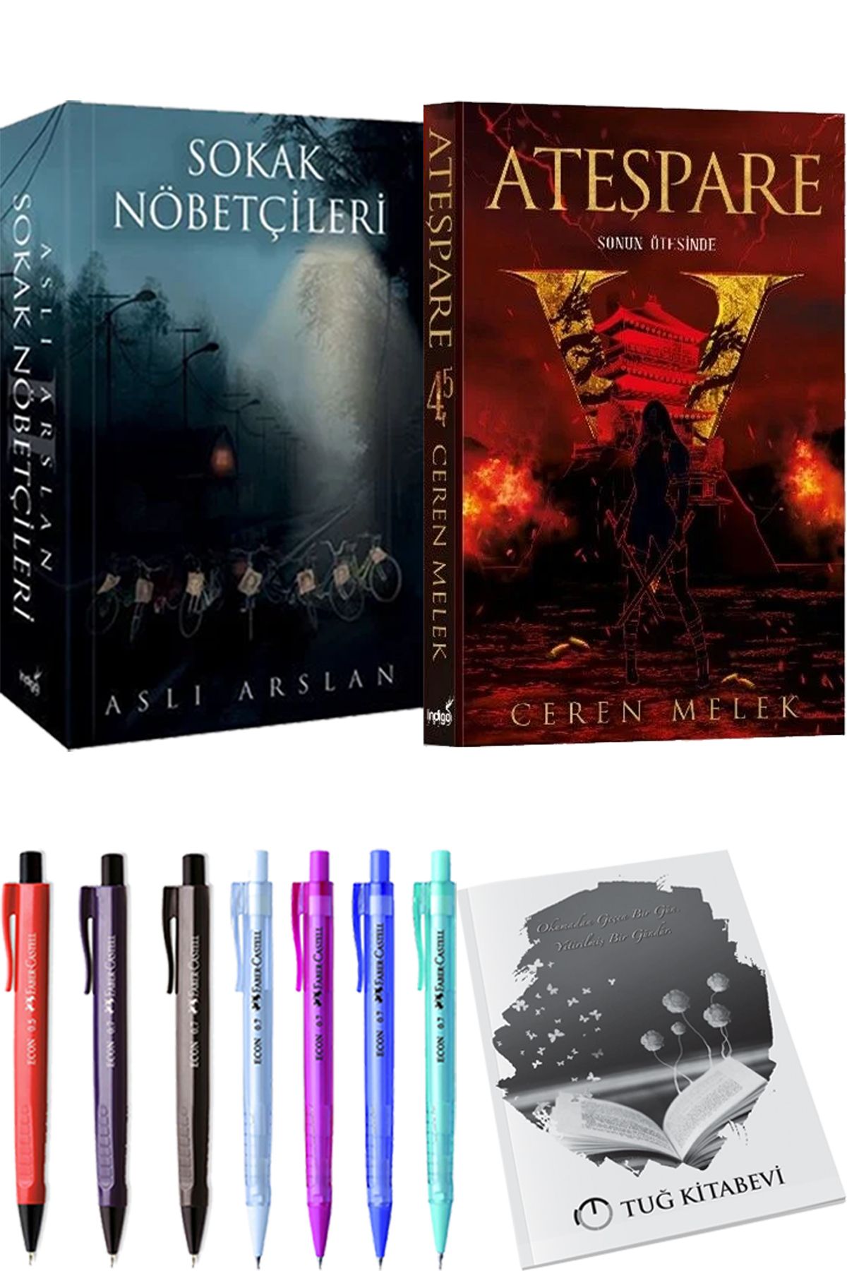 İndigo Kitap Sokak Nöbetçileri 2 Aslı Arslan ve Ateşpare 4,5 Sonun Ötesinde + Hediyeli