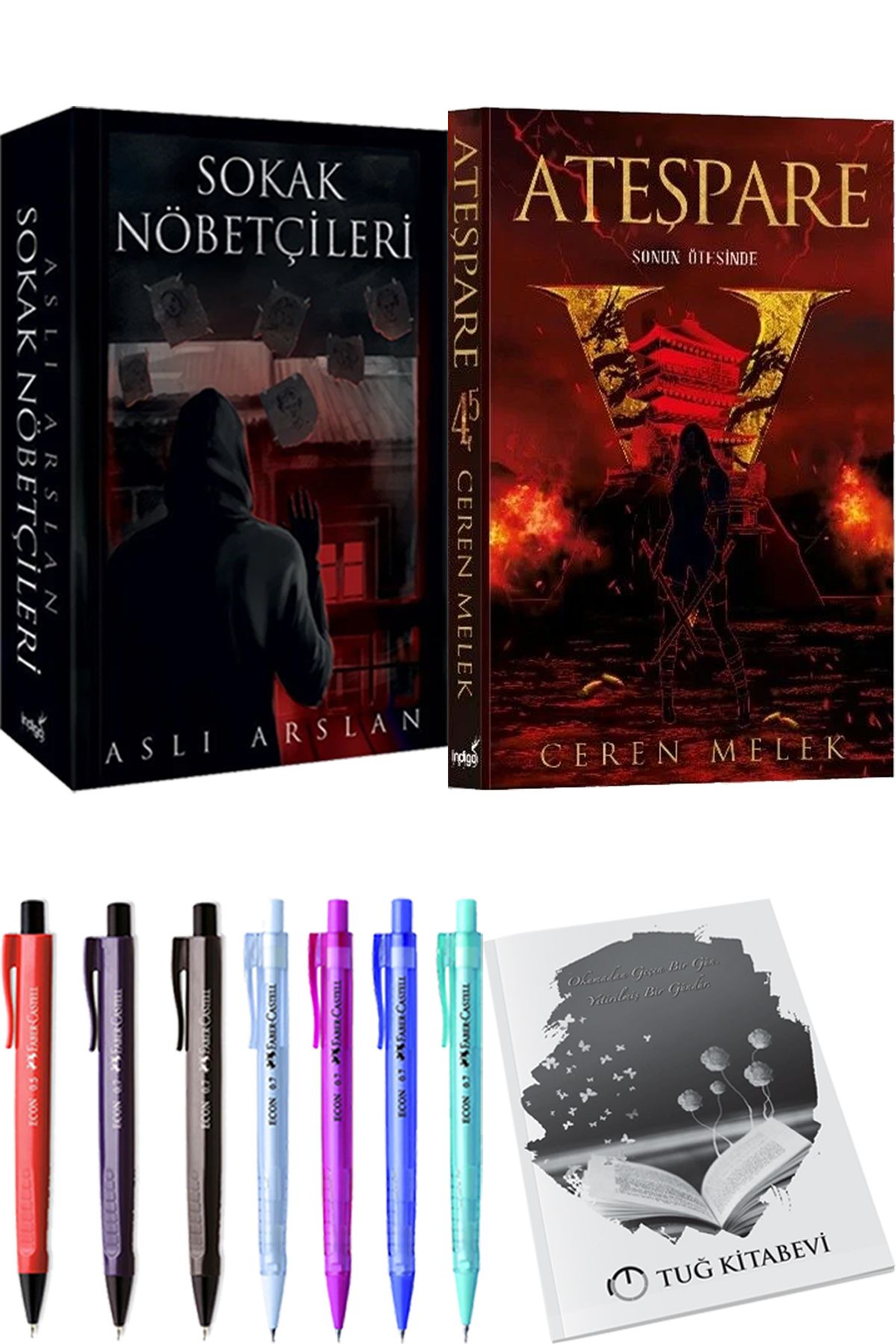 İndigo Kitap Sokak Nöbetçileri 1 Aslı Arslan ve Ateşpare 4,5 Sonun Ötesinde + Hediyeli