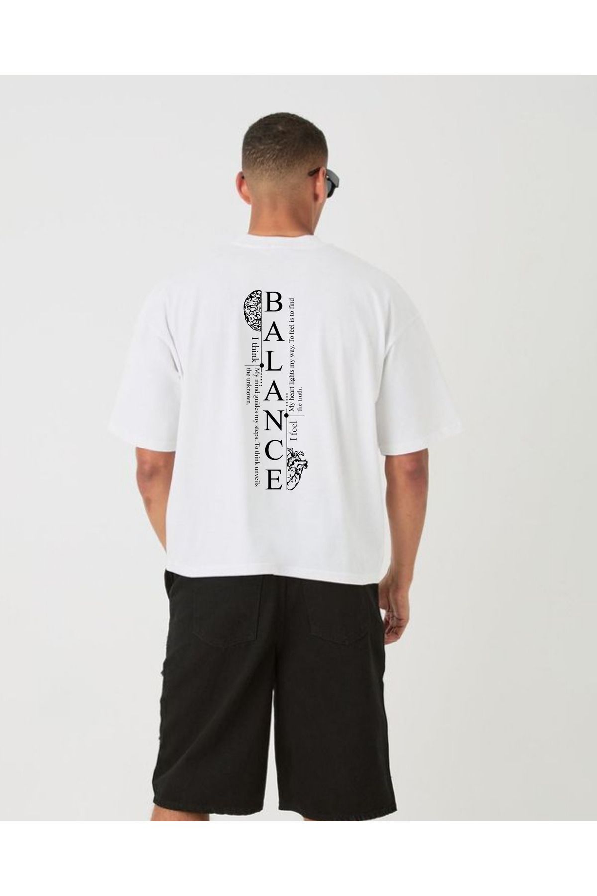 DAĞ TEKSTİL BALANCE Oversize T-shirt