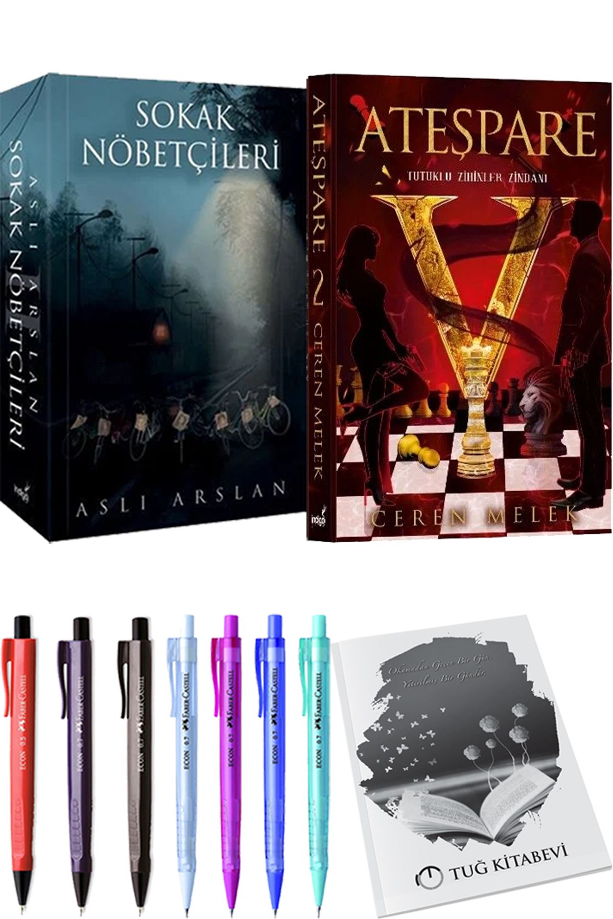 İndigo Kitap Sokak Nöbetçileri 2 Aslı Arslan ve Ateşpare 2 Tutuklu Zihinler Zindanı + Hediyeli