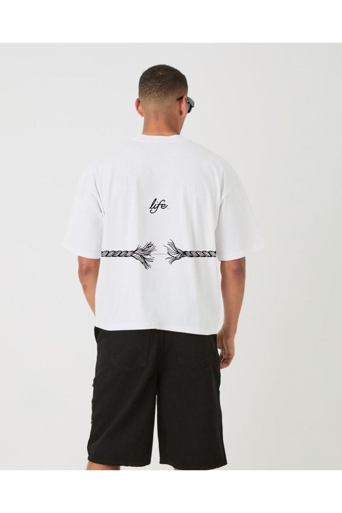 DAĞ TEKSTİL LİFE Oversize T-shirt