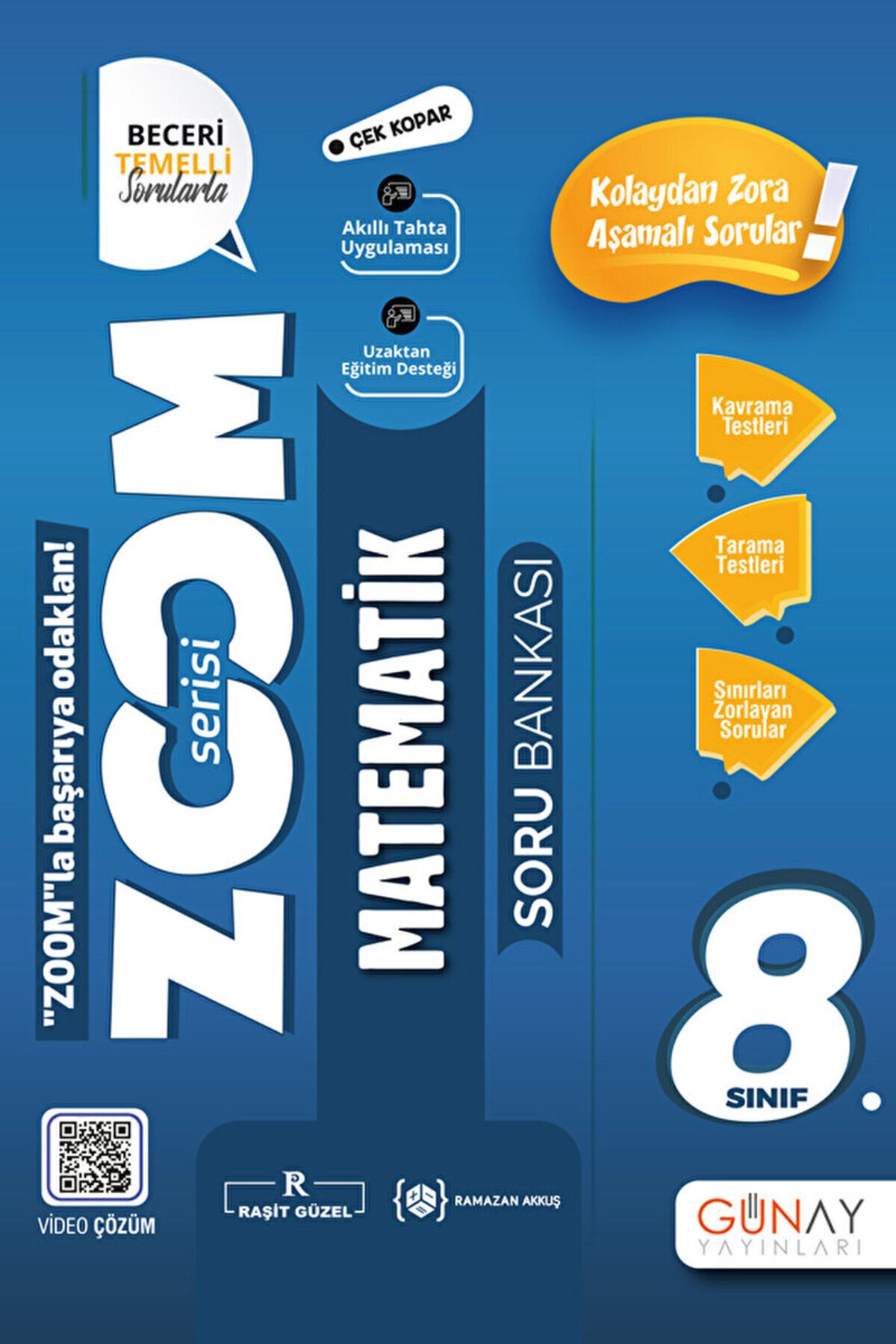 AV YAYINLARI Günay Yayınları 8. Sınıf LGS Matematik Yeni Zoom Soru Bankası